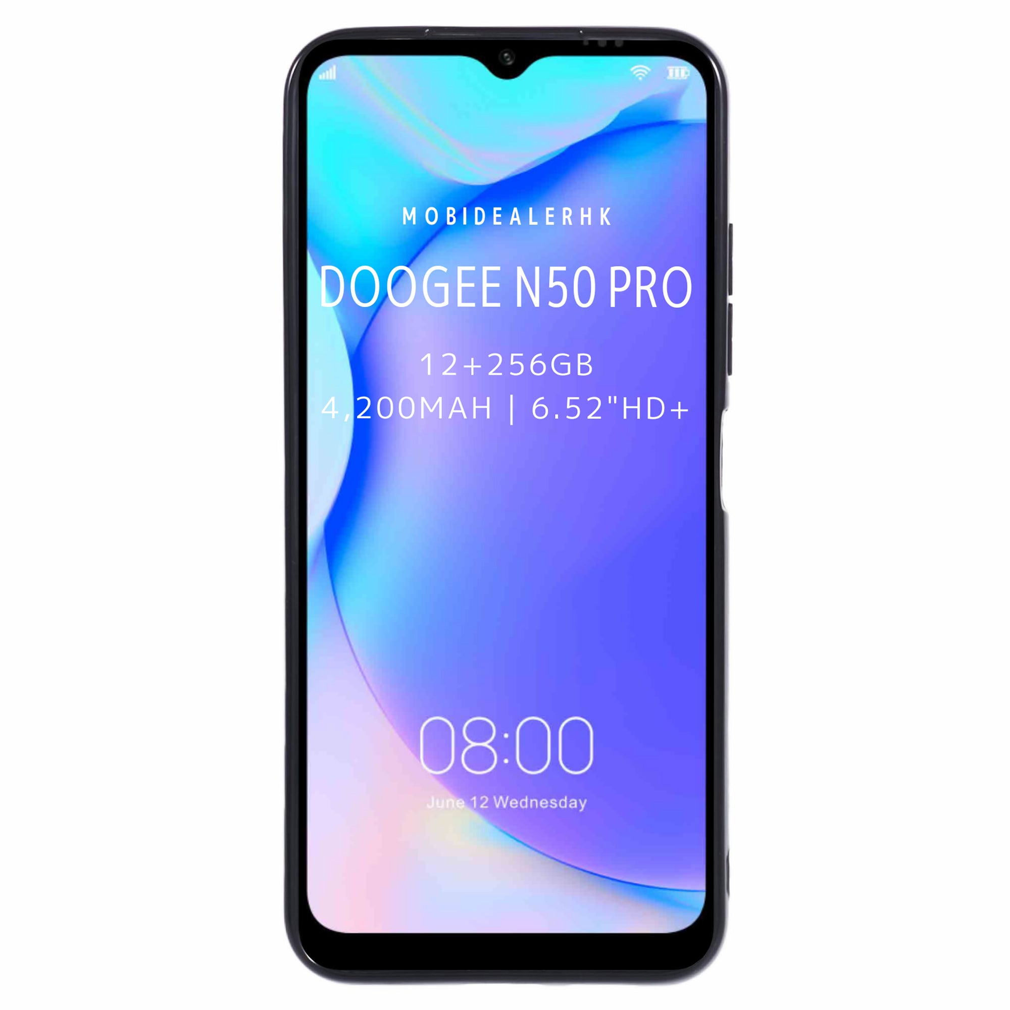 For Doogee N50 Pro Case Soft TPU Shock-Absorption Back Cover