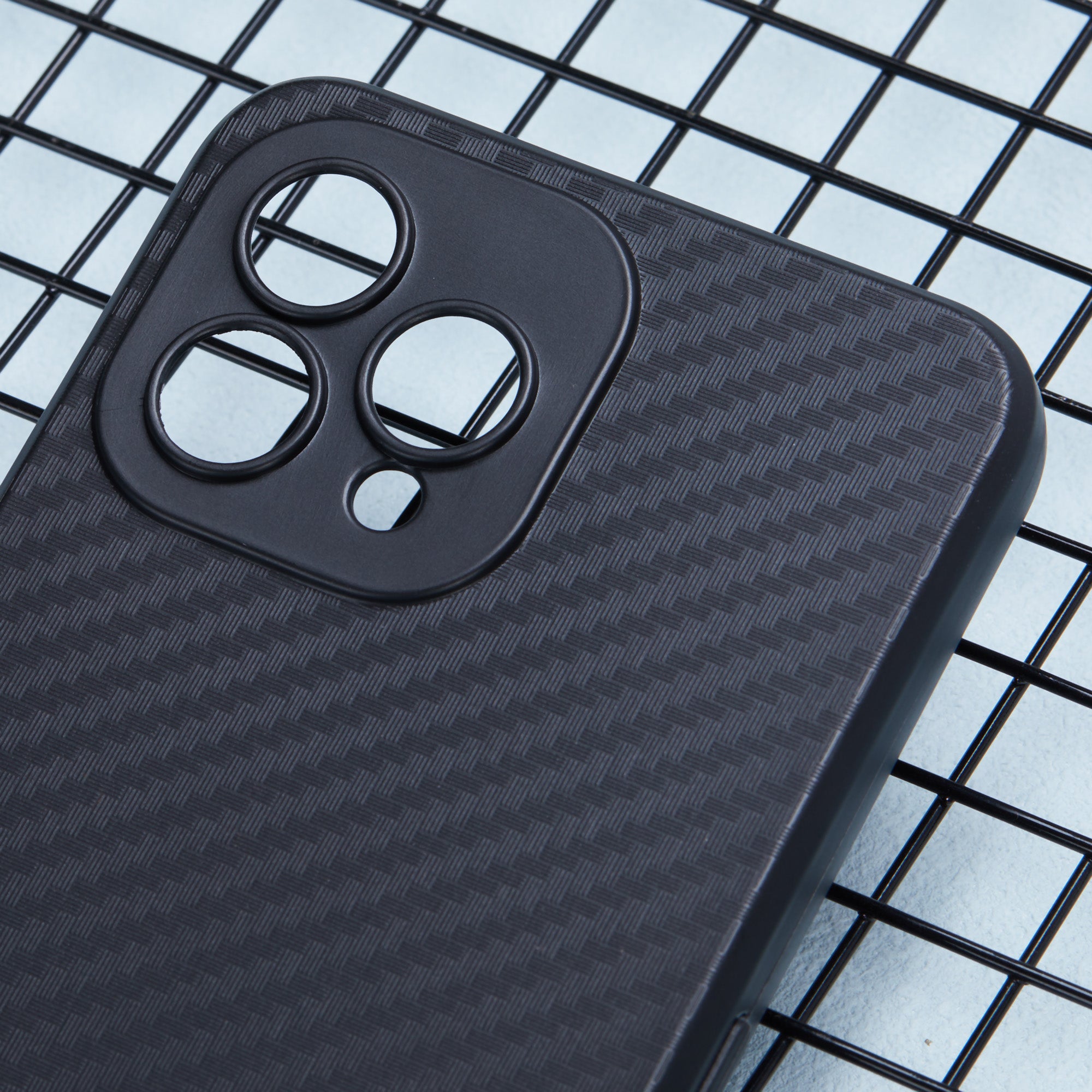 Carbon Fiber Texture TPU Protective Case for Cubot P80 Anti-Scratch Mobile Phone Cover