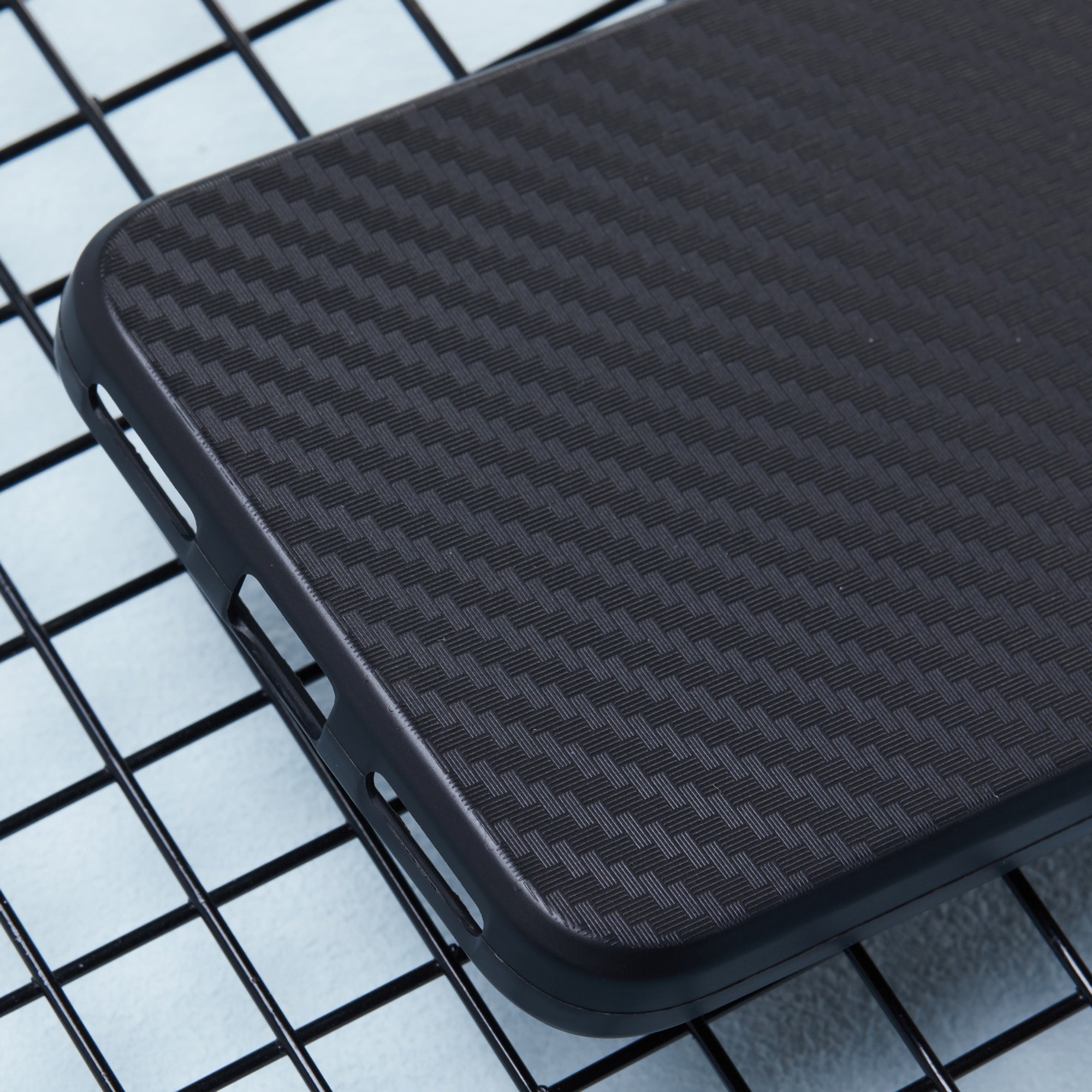 Carbon Fiber Texture TPU Protective Case for Cubot P80 Anti-Scratch Mobile Phone Cover