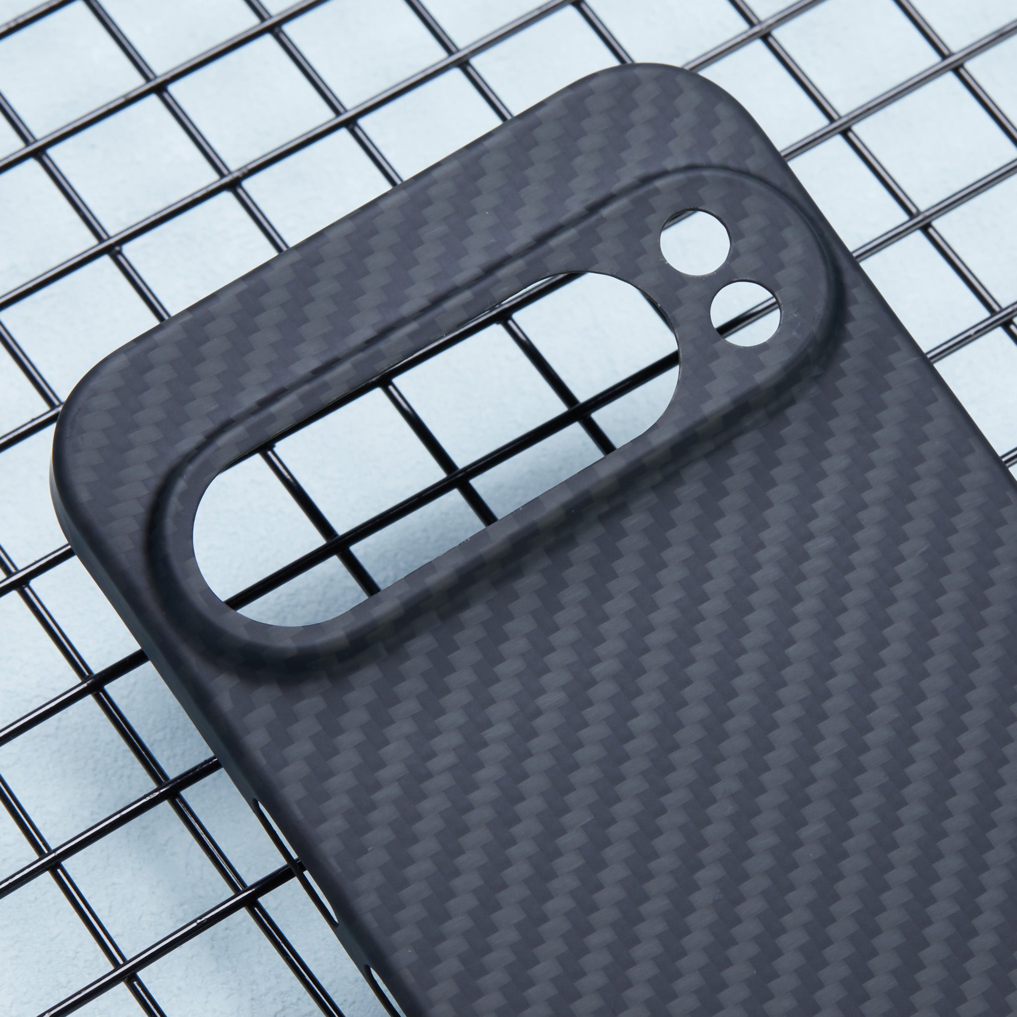 For Google Pixel 9 Pro Case 1500D Coarse Texture Aramid Fiber Precise Lens Cutout Phone Shell