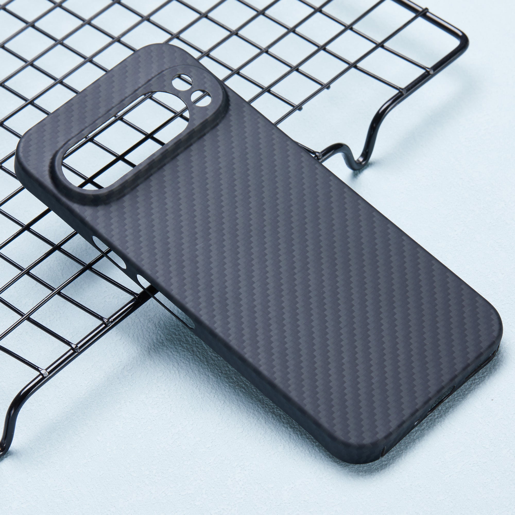 For Google Pixel 9 Case Anti-Scratch Aramid Fiber Cell Phone Cover (Precise Lens Cutout)