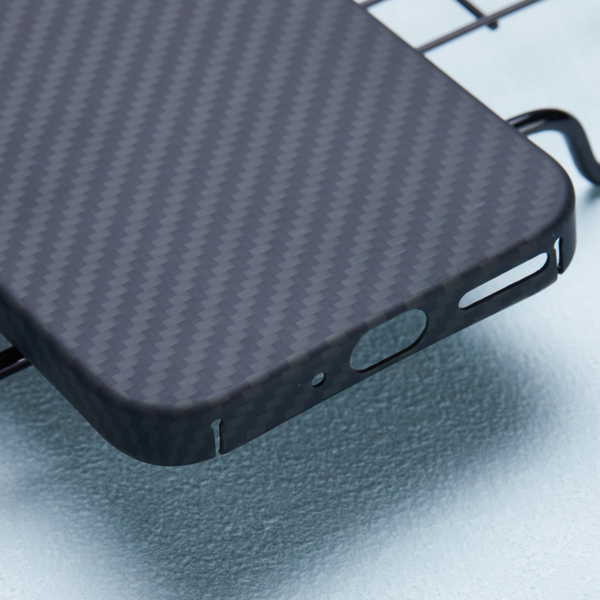 1500D Coarse Texture Shell for Google Pixel 9 Case Aramid Fiber Back Cover with Big Lens Cutout