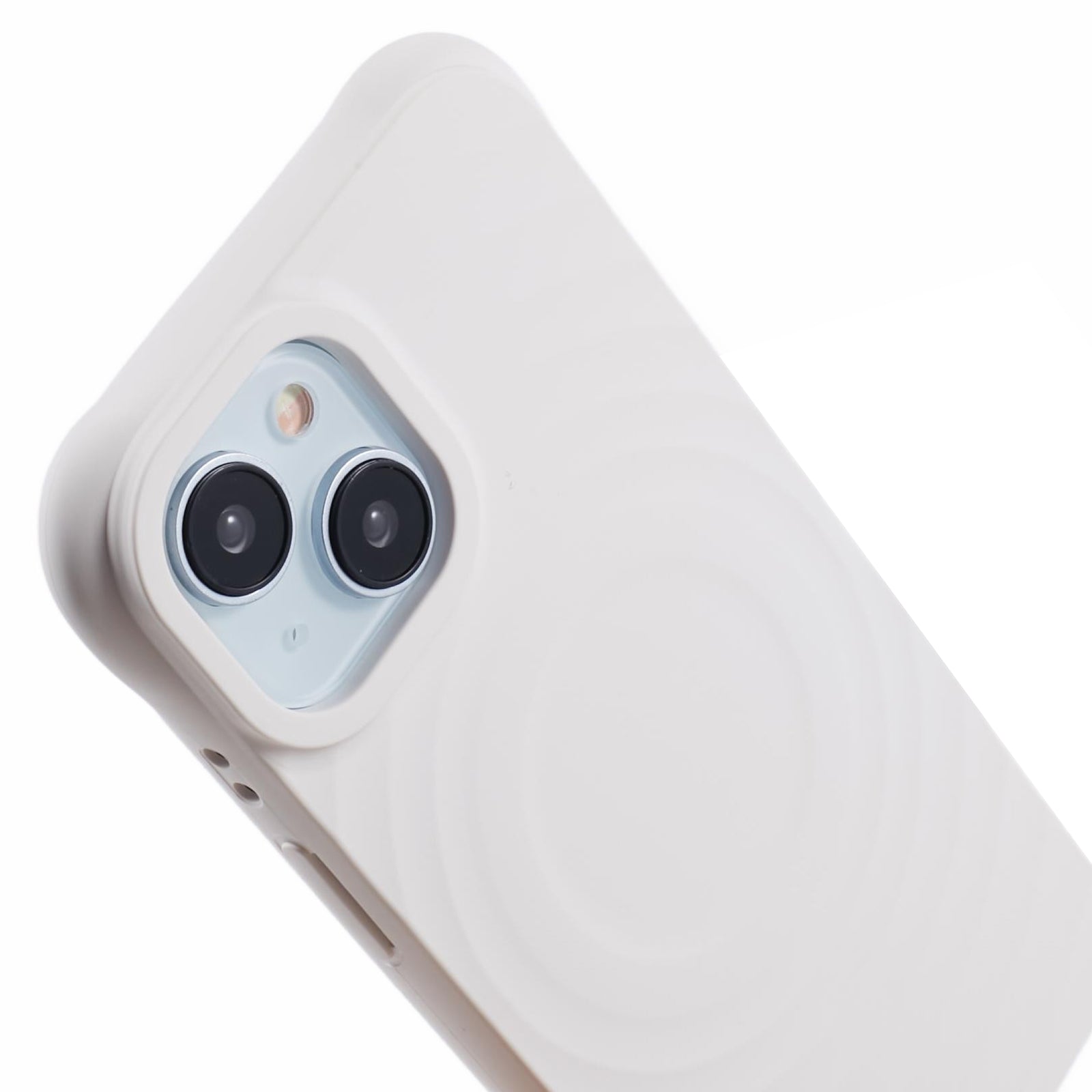 For iPhone 13 Case Compatible with MagSafe Fiber Lining Phone TPU Cover