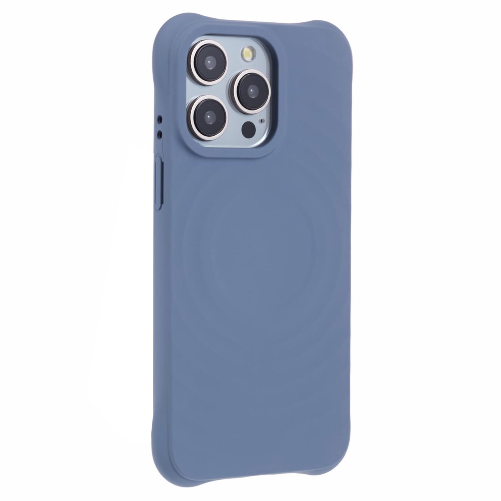 For iPhone 14 Pro Max TPU Case Fiber Lining Magnetic Absorption Phone Cover