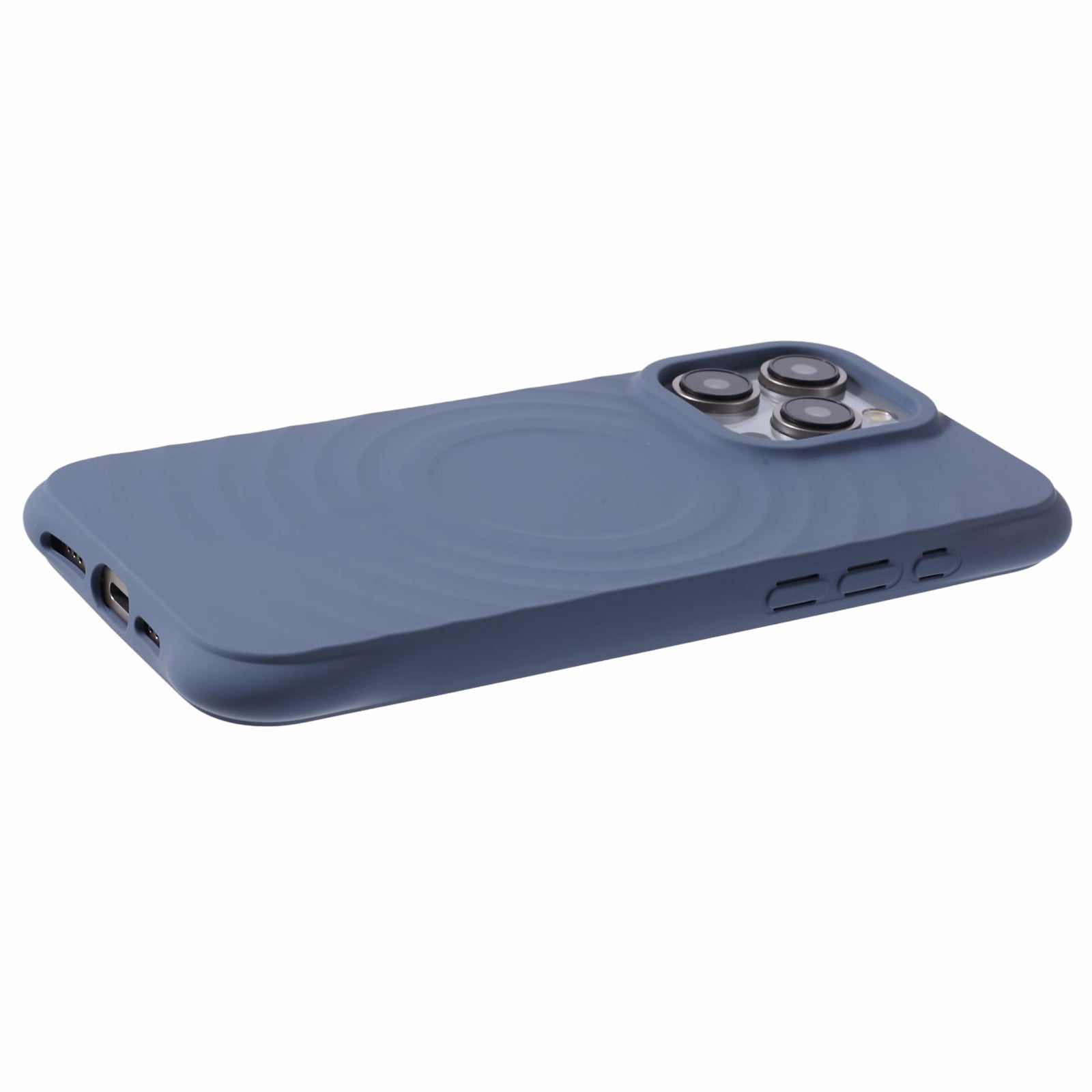 For iPhone 14 Pro Max TPU Case Fiber Lining Magnetic Absorption Phone Cover