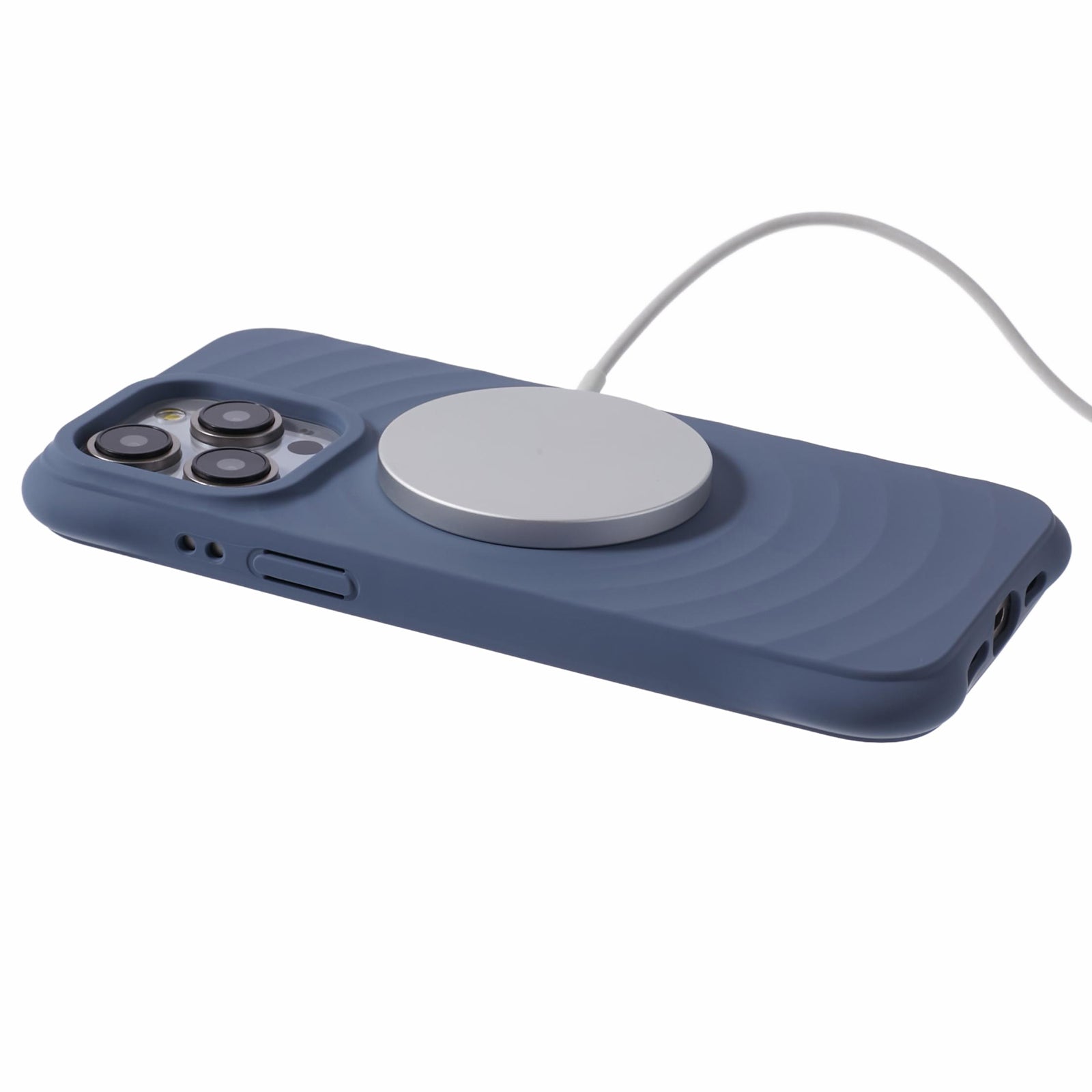 For iPhone 12 Pro Max Magnetic Case Fiber Lining TPU Cover Compatible with MagSafe