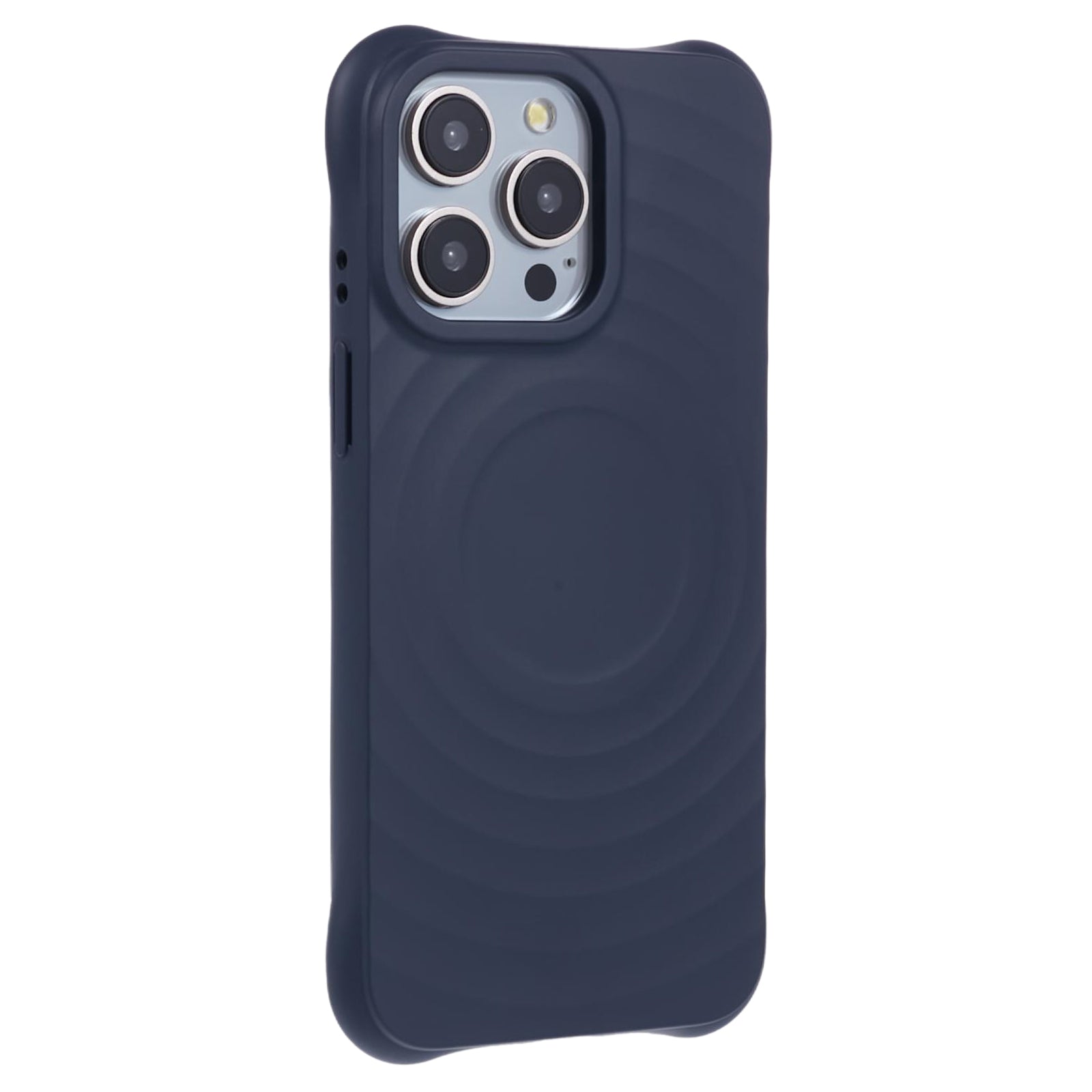 For iPhone 12 Pro Max Magnetic Case Fiber Lining TPU Cover Compatible with MagSafe