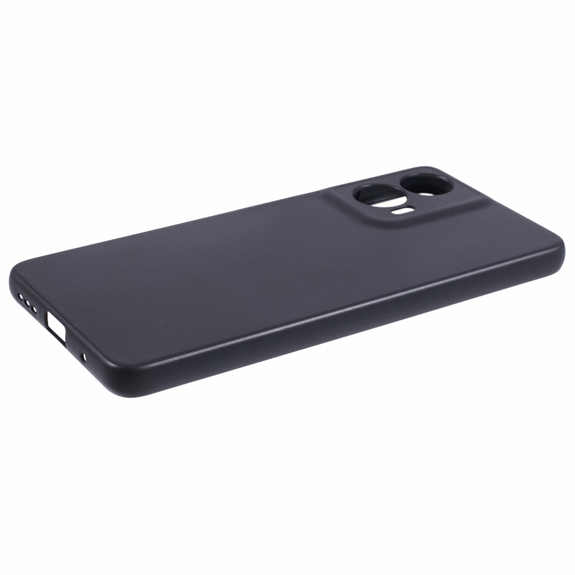 For Motorola Moto G24 4G / G04 4G Phone Case Black Protective Shell TPU Phone Cover with Glossy Design