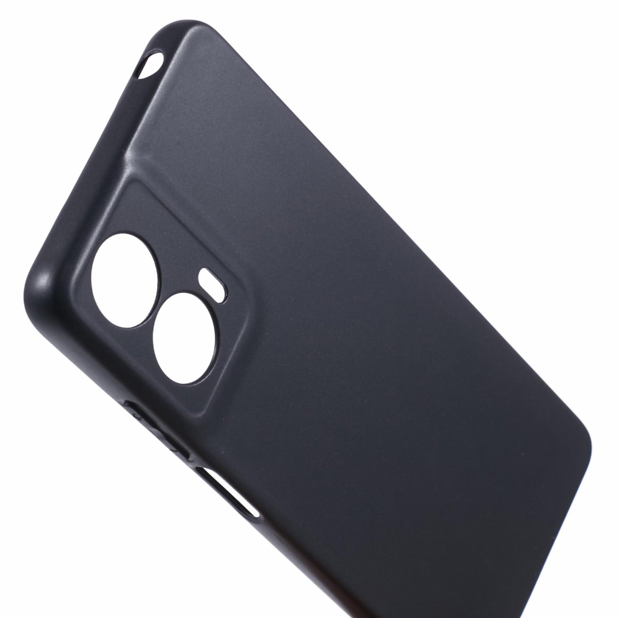 For Motorola Moto G24 4G / G04 4G Phone Case Black Protective Shell TPU Phone Cover with Glossy Design