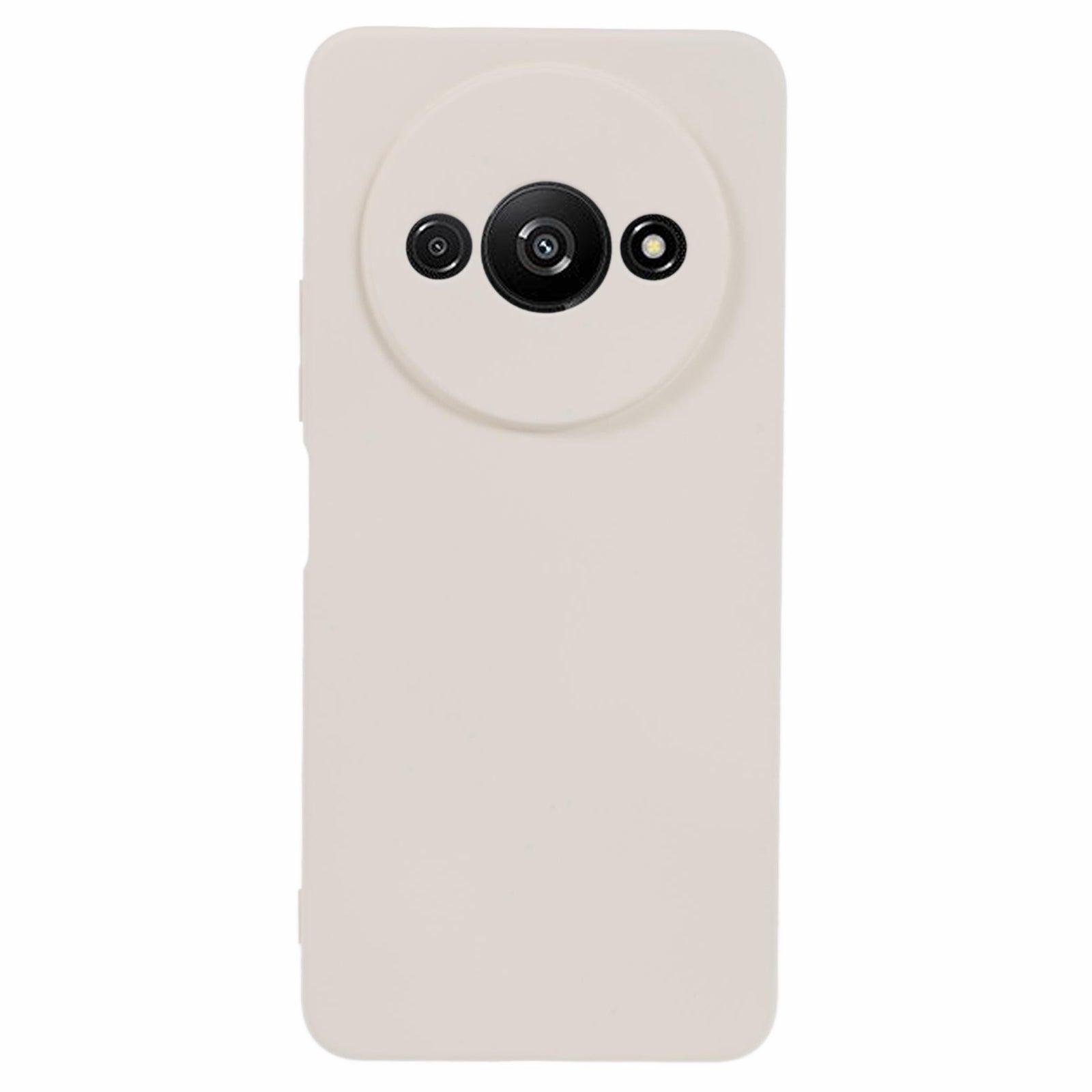 For Xiaomi Redmi A3 / Poco C61 4G Case Fiber Lining Rubberized TPU Cover (Precise Lens Cutout)