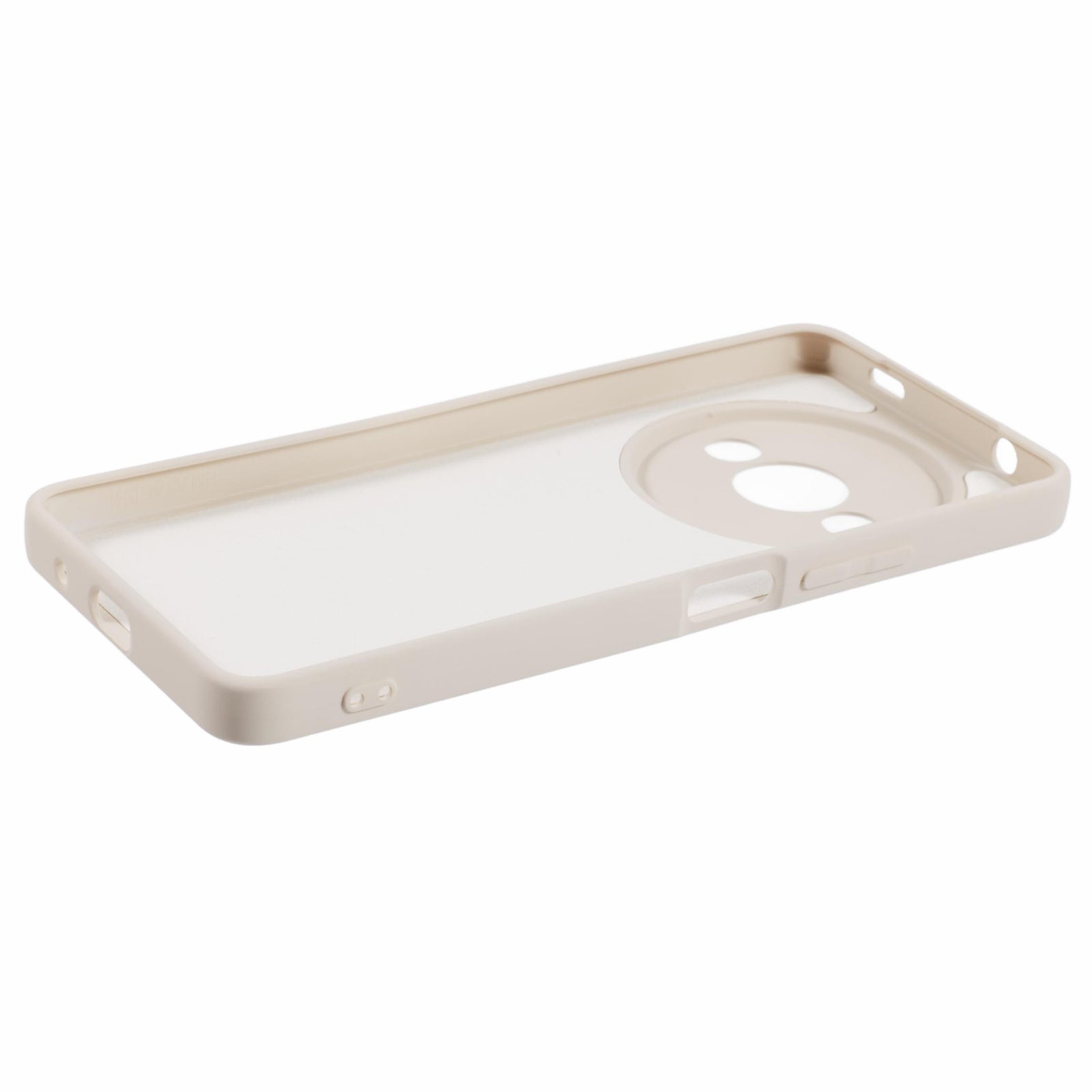 For Xiaomi Redmi A3 / Poco C61 4G Case Fiber Lining Rubberized TPU Cover (Precise Lens Cutout)