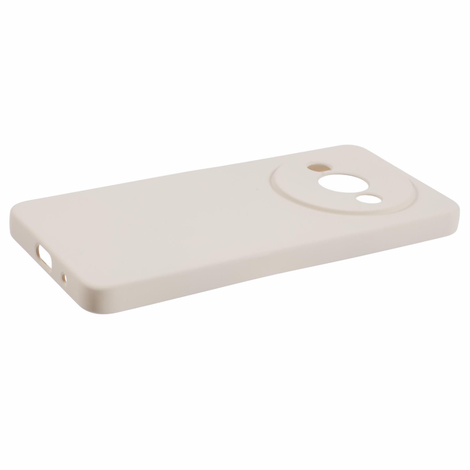 For Xiaomi Redmi A3 / Poco C61 4G Case Fiber Lining Rubberized TPU Cover (Precise Lens Cutout)