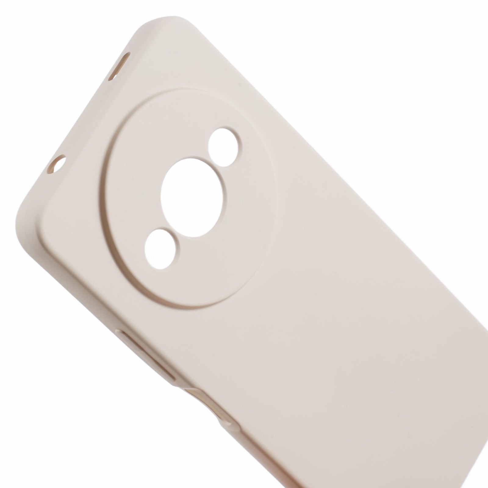 For Xiaomi Redmi A3 / Poco C61 4G Case Fiber Lining Rubberized TPU Cover (Precise Lens Cutout)