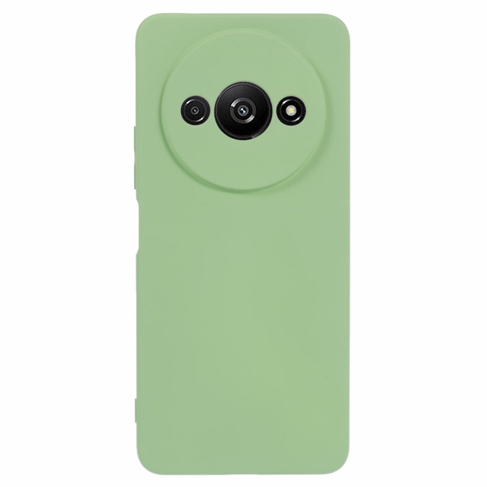 For Xiaomi Redmi A3 / Poco C61 4G Case Fiber Lining Rubberized TPU Cover (Precise Lens Cutout)