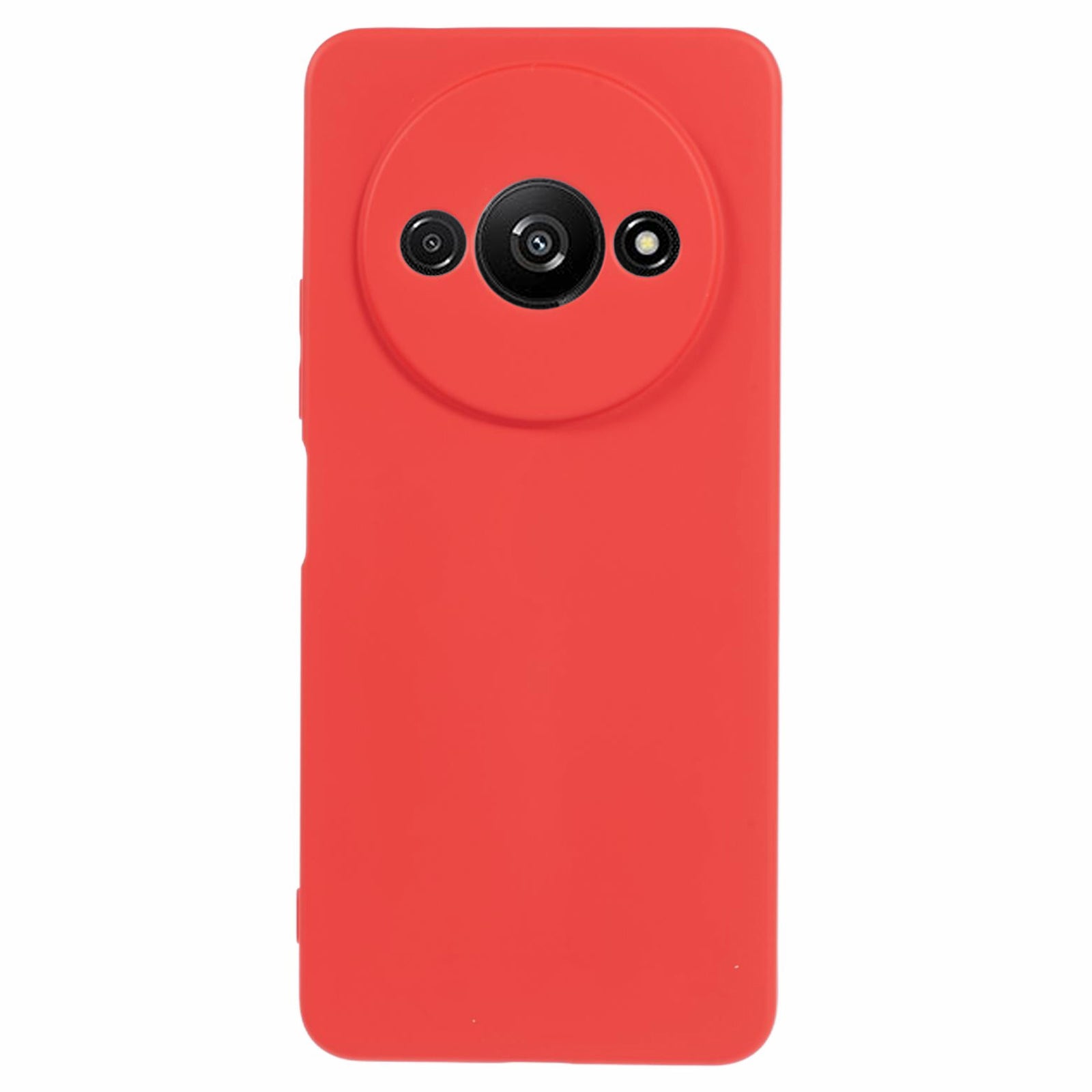 For Xiaomi Redmi A3 / Poco C61 4G Case Fiber Lining Rubberized TPU Cover (Precise Lens Cutout)