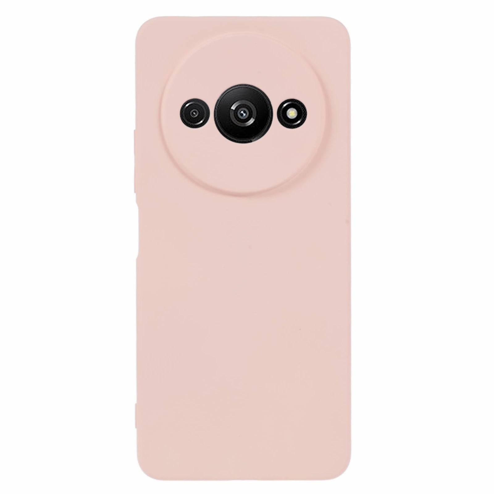 For Xiaomi Redmi A3 / Poco C61 4G Case Fiber Lining Rubberized TPU Cover (Precise Lens Cutout)