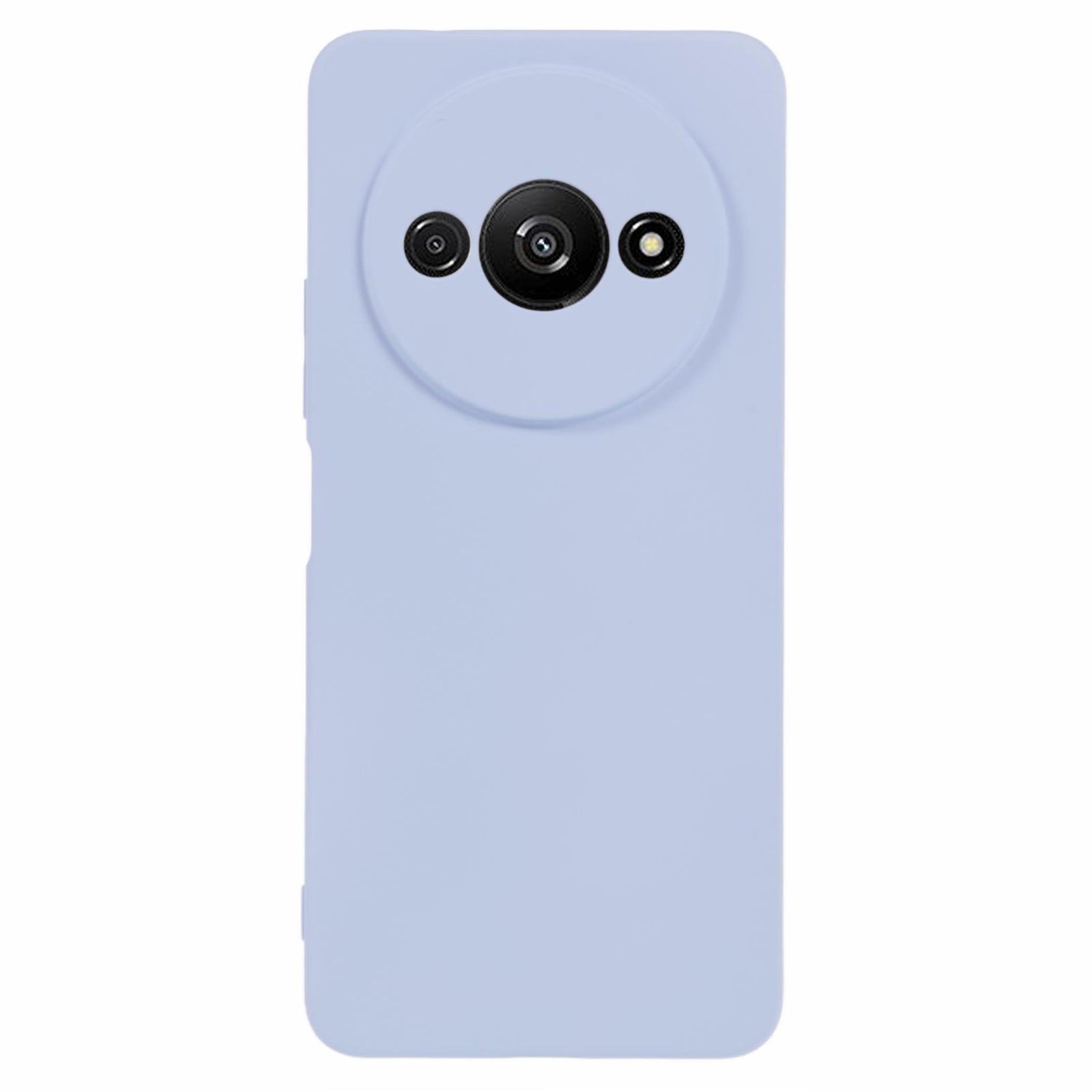 For Xiaomi Redmi A3 / Poco C61 4G Case Fiber Lining Rubberized TPU Cover (Precise Lens Cutout)