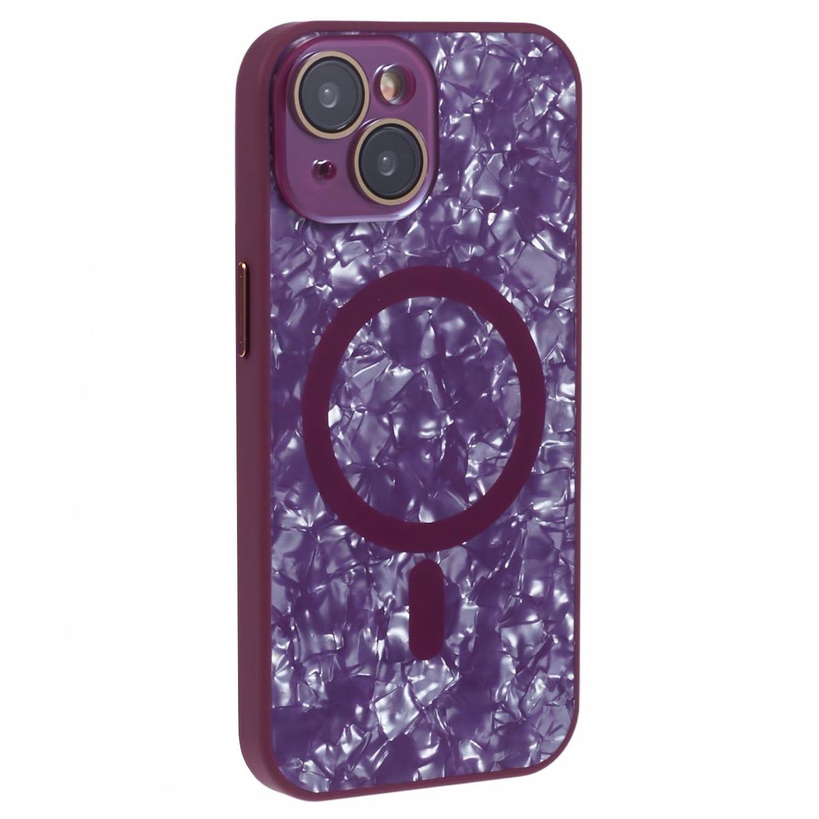 YUX Series For iPhone 13 6.1 inch Back Case TPU+Acrylic Cover Compatible with MagSafe (Precise Lens Cutout)