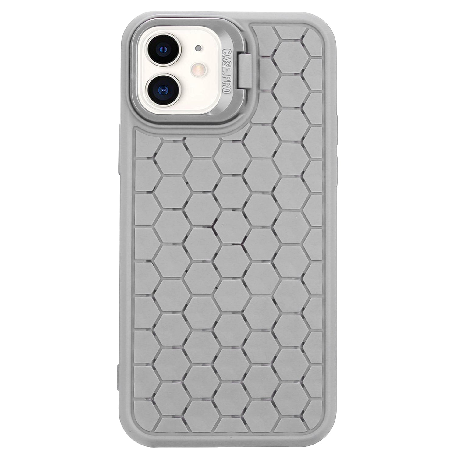 For iPhone 12 / 12 Pro Case Camera Kickstand TPU Cooling Magnetic Phone Cover