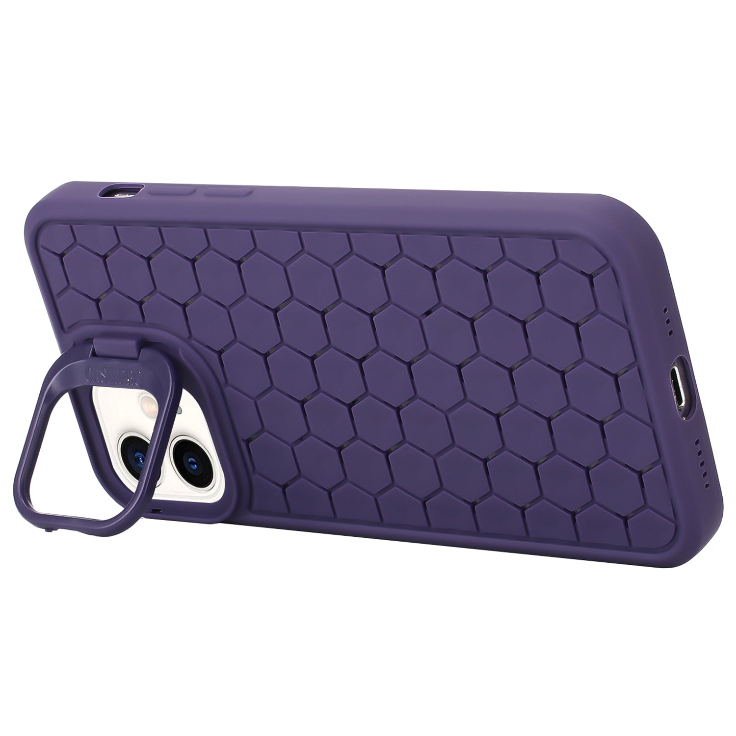 For iPhone 11 Heat Dissipation Case Kickstand TPU Phone Cover Compatible with MagSafe