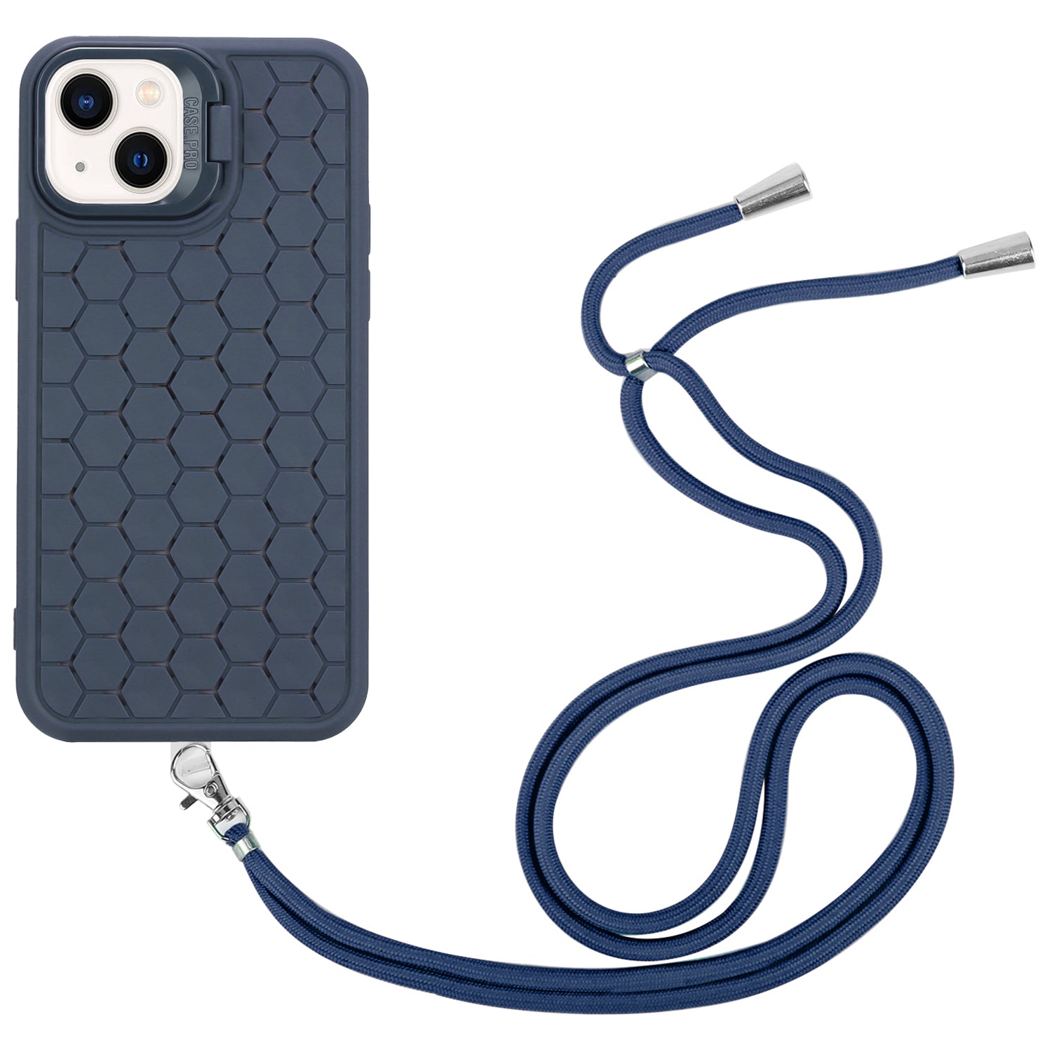 For iPhone 15 Heat Dissipation Case TPU Crossbody Phone Cover Compatible with MagSafe