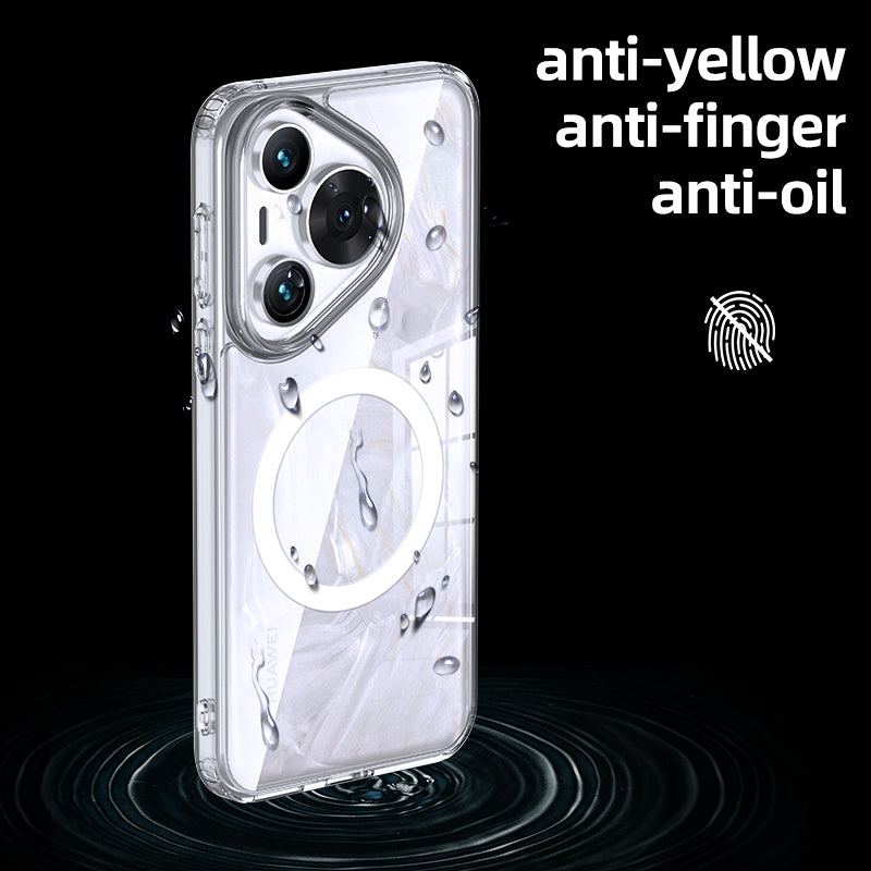 For Huawei Pura 70 Pro / Pura 70 Pro+ Magnetic Phone Case Compatible with MagSafe PC+TPU Cover