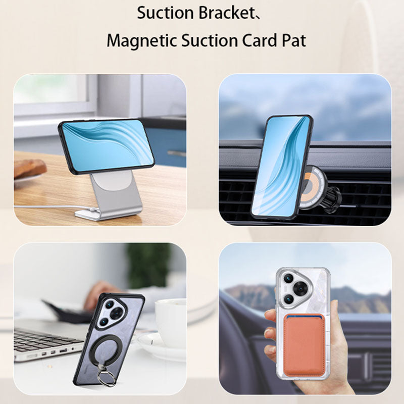 For Huawei Pura 70 Anti-Scratch Cell Phone Case Hybrid TPU + PC Slim-Fit Phone Cover
