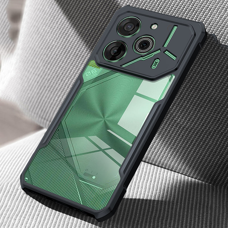 XUNDD For Transsion Tecno Pova 6 Pro 5G Scratch-proof Cover TPU+Acrylic Back Phone Case