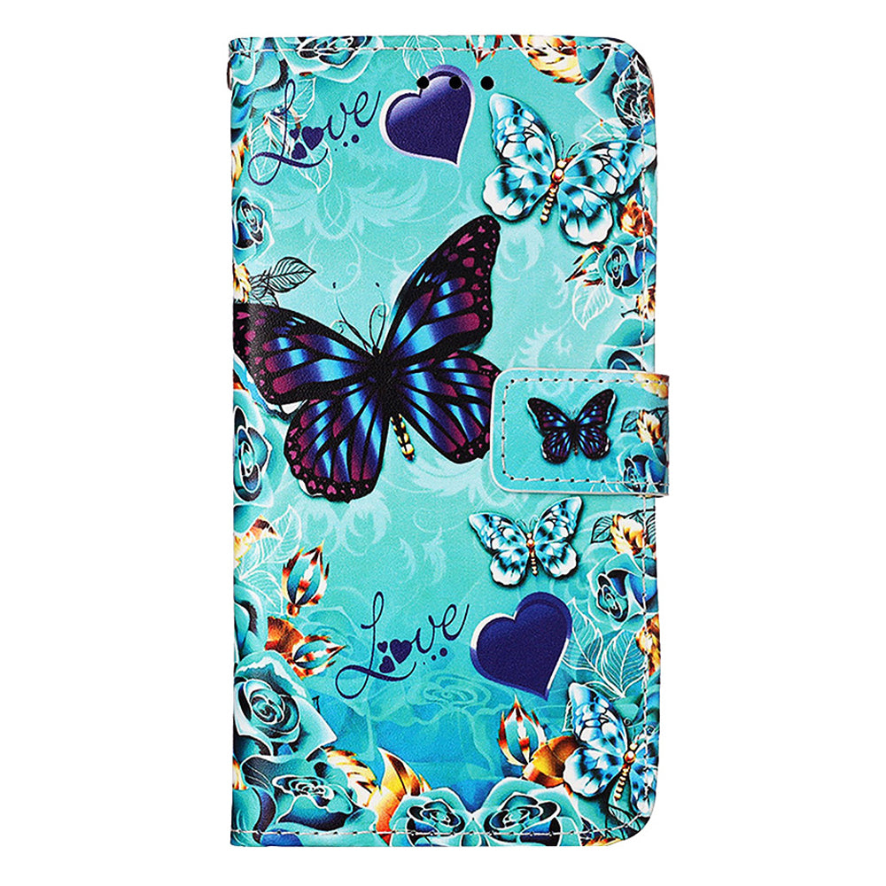 YB Pattern Printing Leather Series-4 for Xiaomi Redmi A3 / Poco C61 4G Case Wallet Pattern Printing Phone Cover