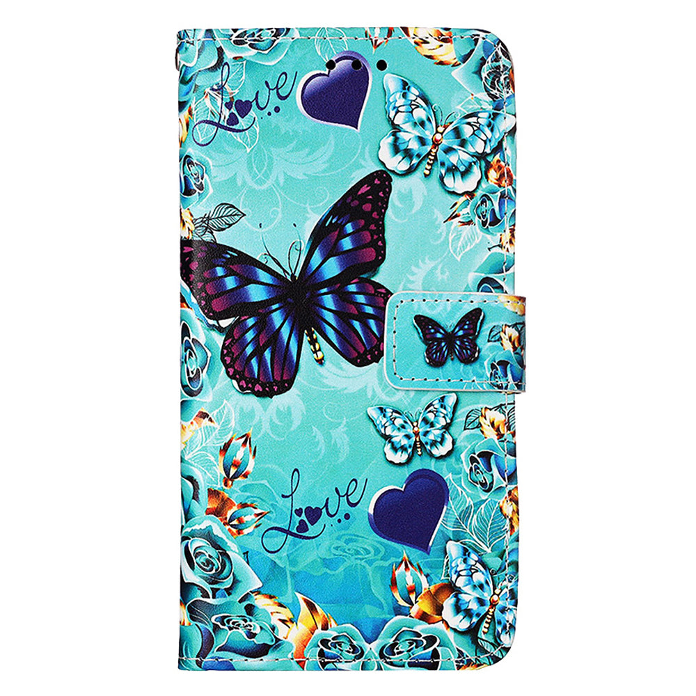 YB Pattern Printing Leather Series-4 for Xiaomi Redmi Note 13 Pro 4G / Poco M6 Pro 4G Case Leather Wallet Cover