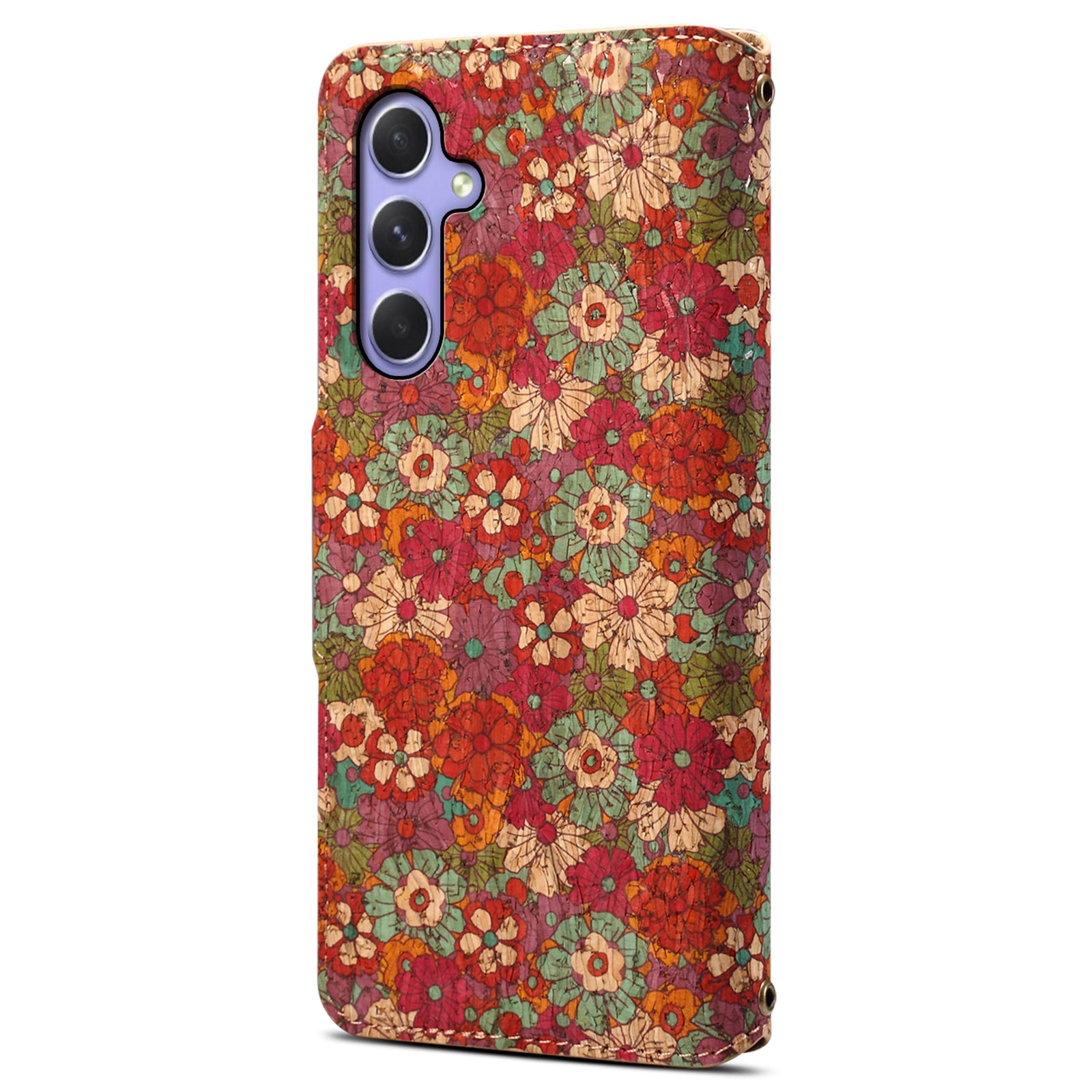 For Samsung Galaxy A54 5G Case Floral Pattern Flip Folio PU Leather Wallet Phone Cover