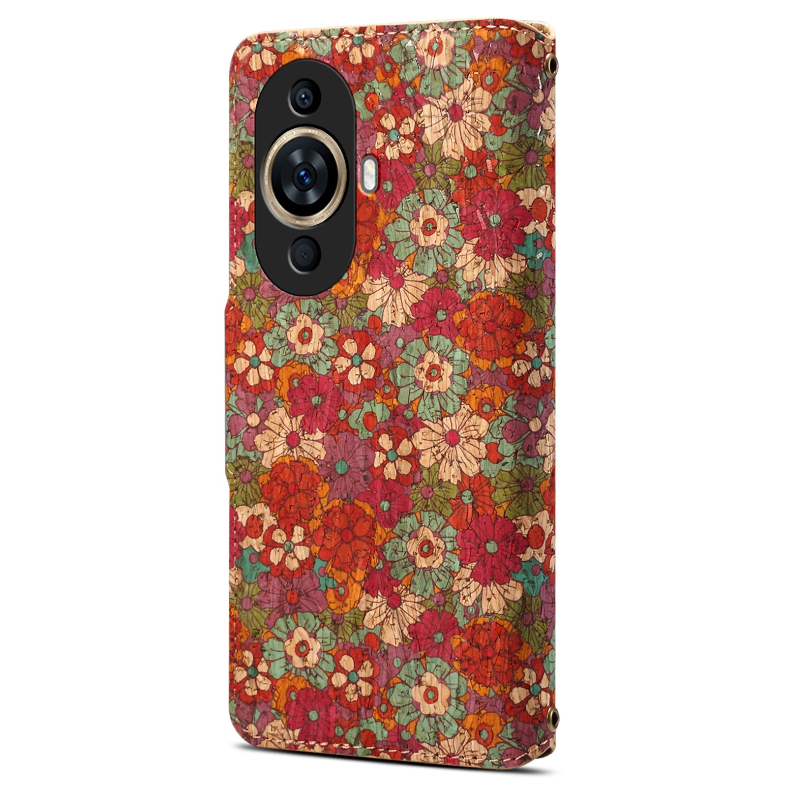 For Huawei nova 11 / nova 12s 4G / nova 12 Lite 4G Leather Case Flower Printing Stand Wallet Phone Cover