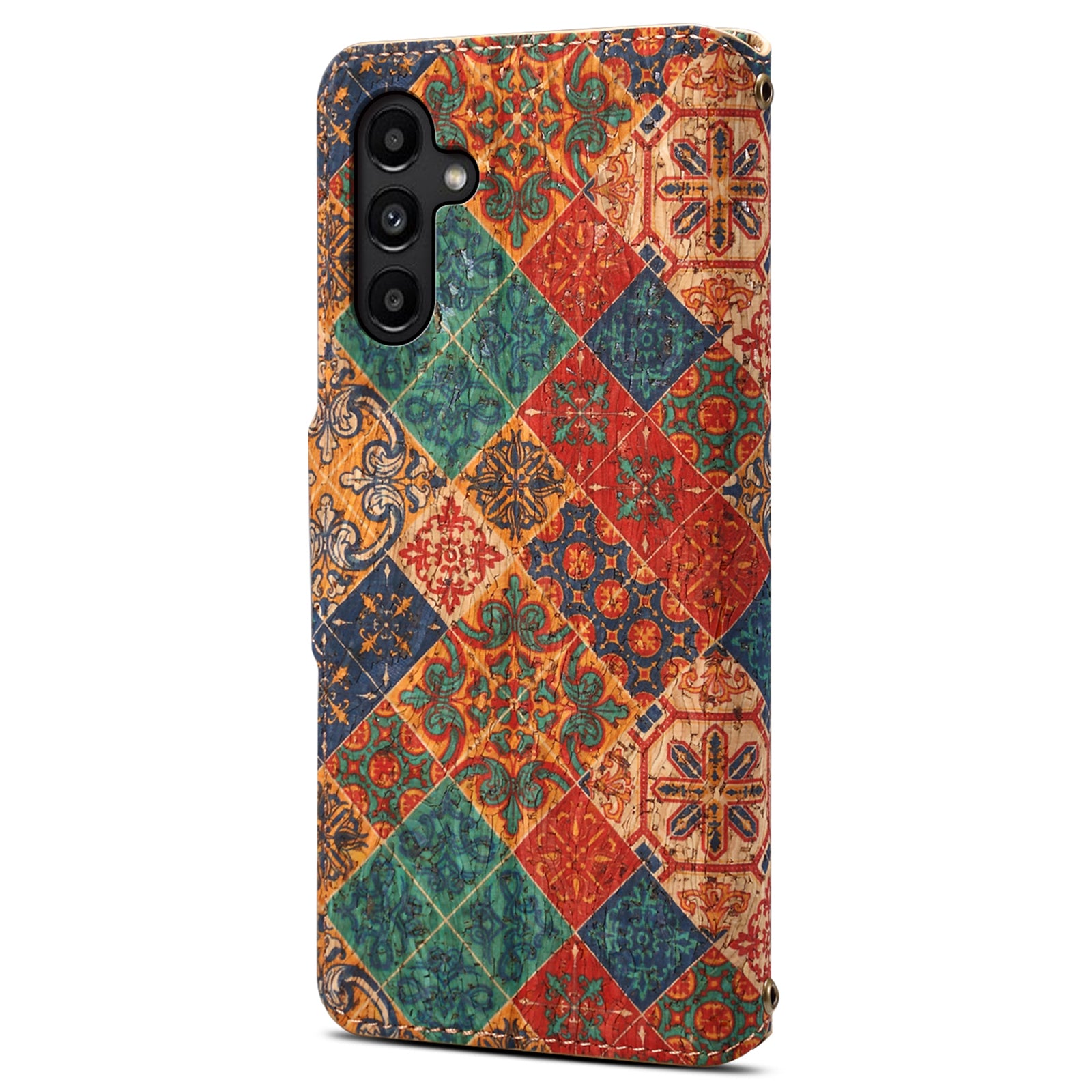 For Samsung Galaxy A14 5G / 4G Case Floral Design Leather Wallet Phone Case with Stand