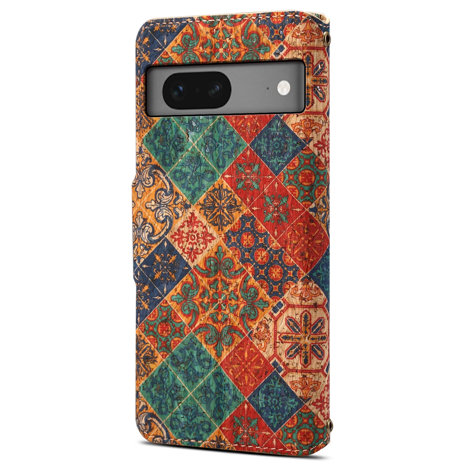 For Google Pixel 7 5G Case Floral Printing Leather Phone Cover with Wallet