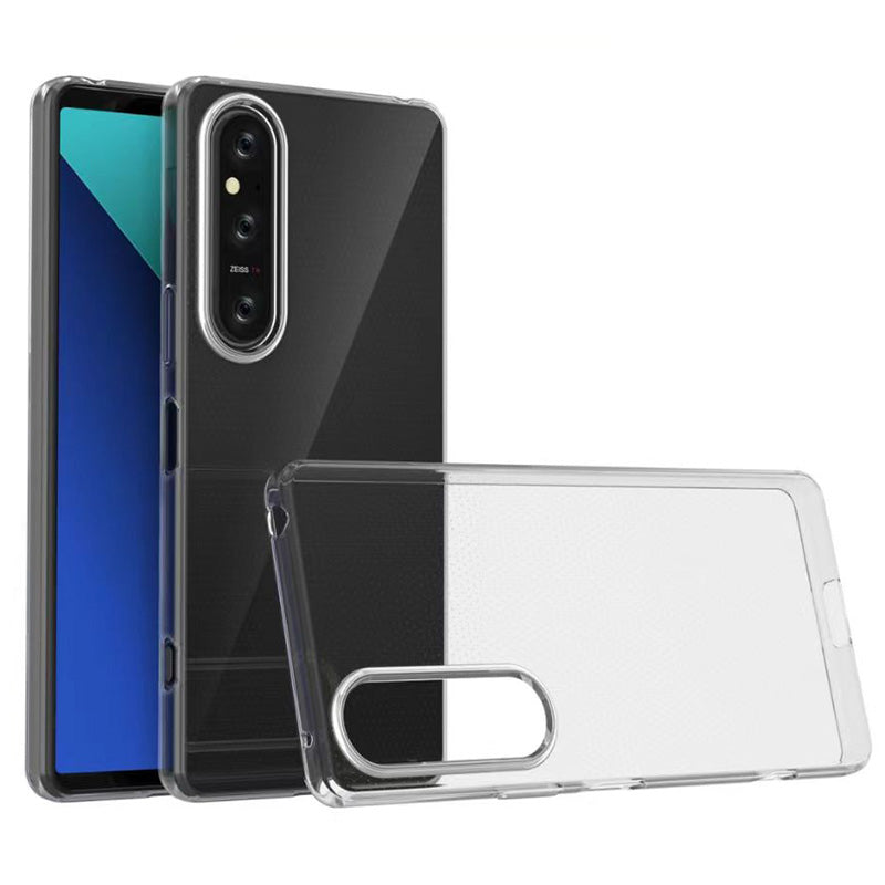 For Sony Xperia 1 VI Case Soft TPU Watermark-Free Transparent Phone Cover