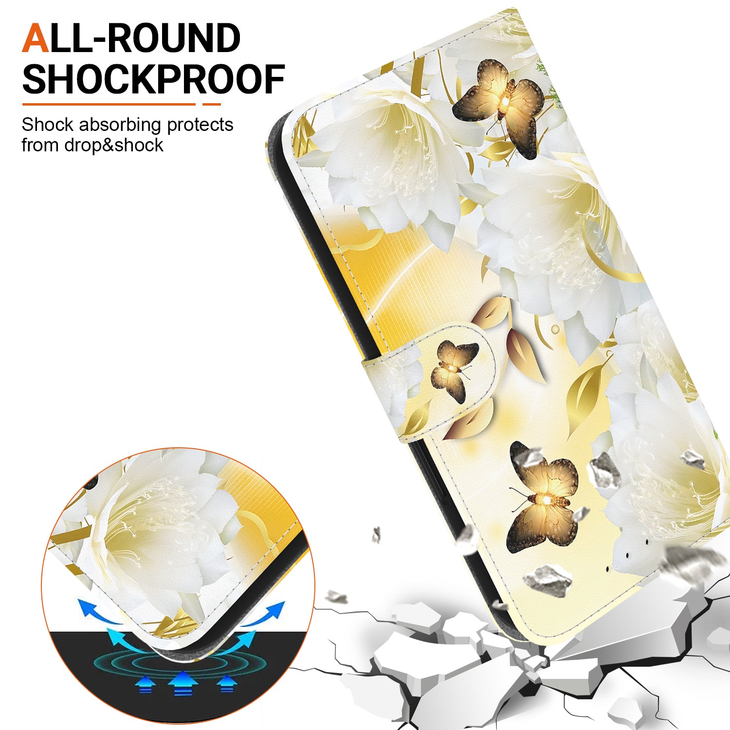 For Xiaomi Redmi Note 13R Pro 5G Magnetic Phone Case Fall Protection Pattern Printing Cover