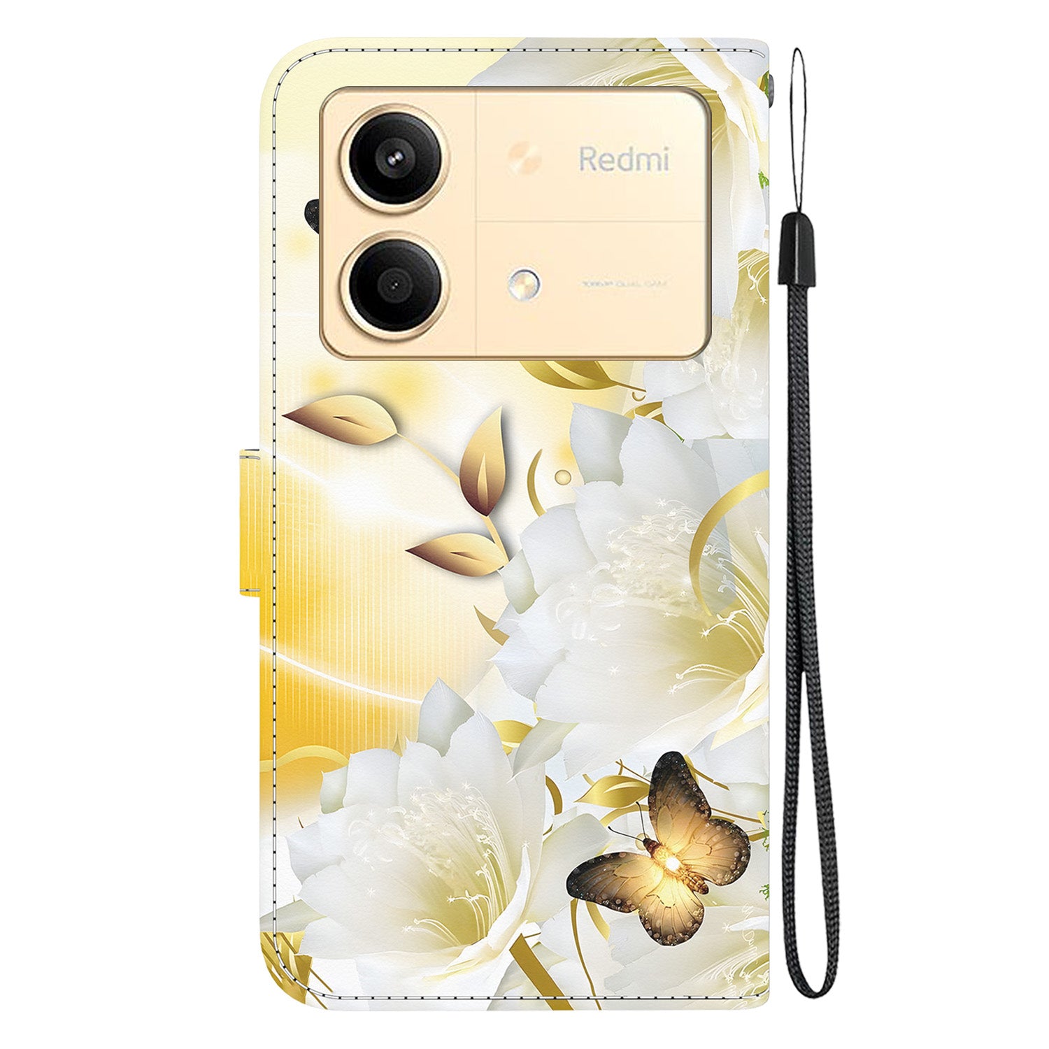 For Xiaomi Redmi Note 13R Pro 5G Magnetic Phone Case Fall Protection Pattern Printing Cover