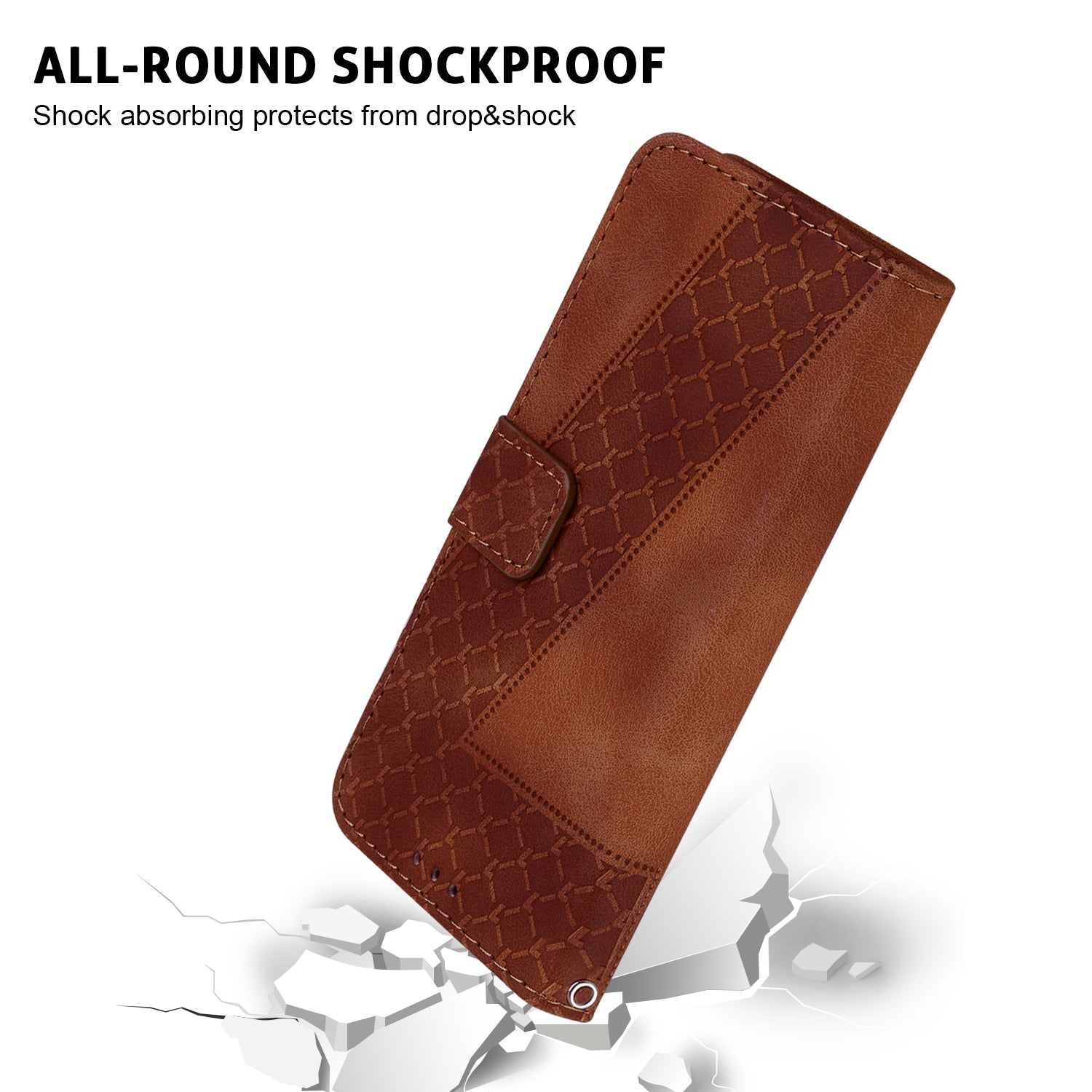 For Xiaomi Redmi Note 13R Pro 5G Case 7-Shape Pattern Wallet Phone Protector with Hand Strap