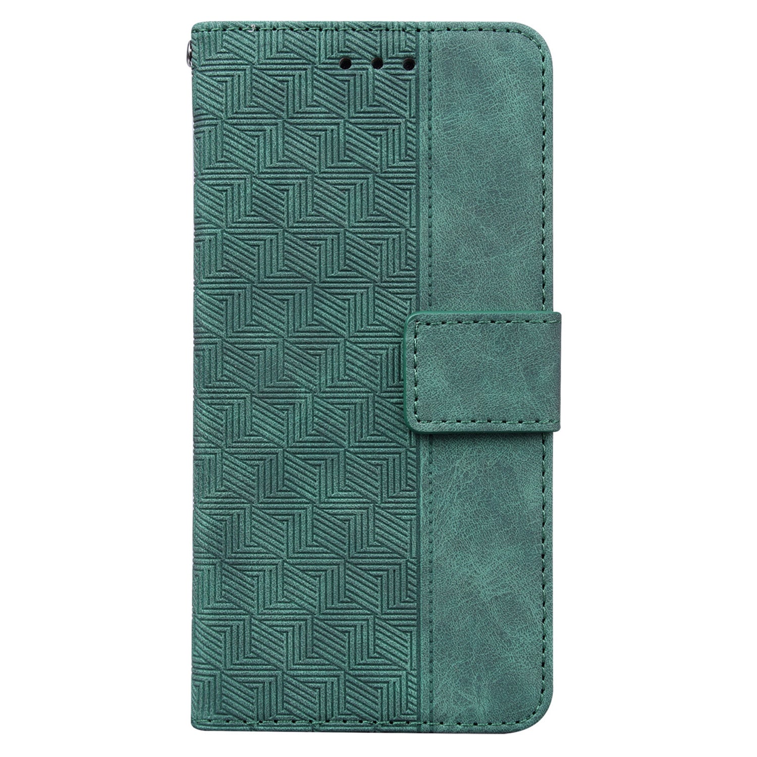 For Xiaomi Redmi Note 13R Pro 5G Case 3D Geometry Leather+TPU Mobile Phone Cover
