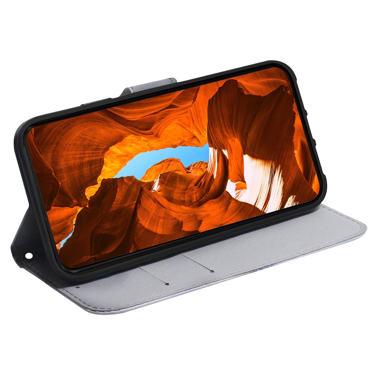 For Xiaomi Redmi Note 13R Pro 5G Case Anti-drop Pattern Printing Stand Mobile Phone Protector
