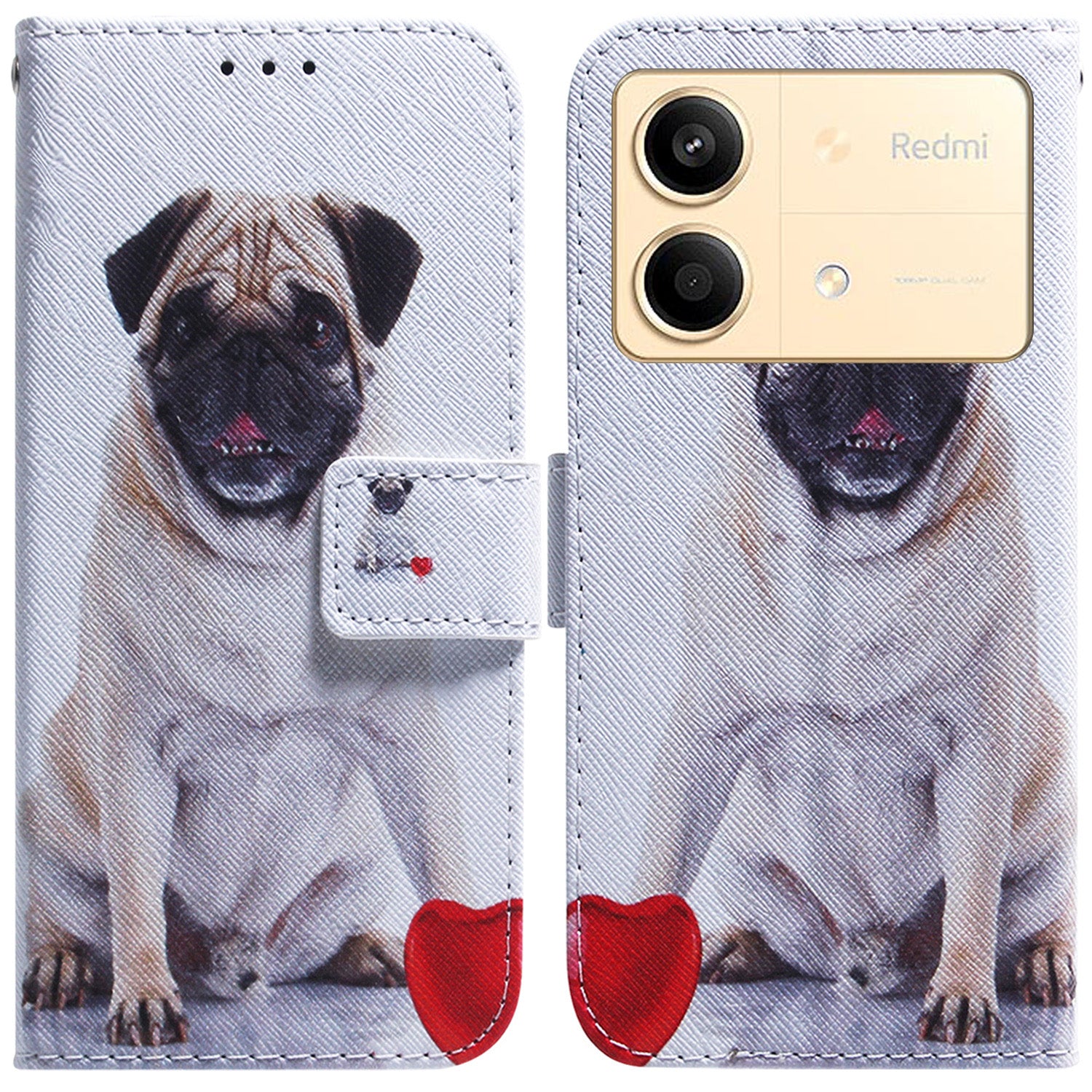 For Xiaomi Redmi Note 13R Pro 5G Case Anti-drop Pattern Printing Stand Mobile Phone Protector