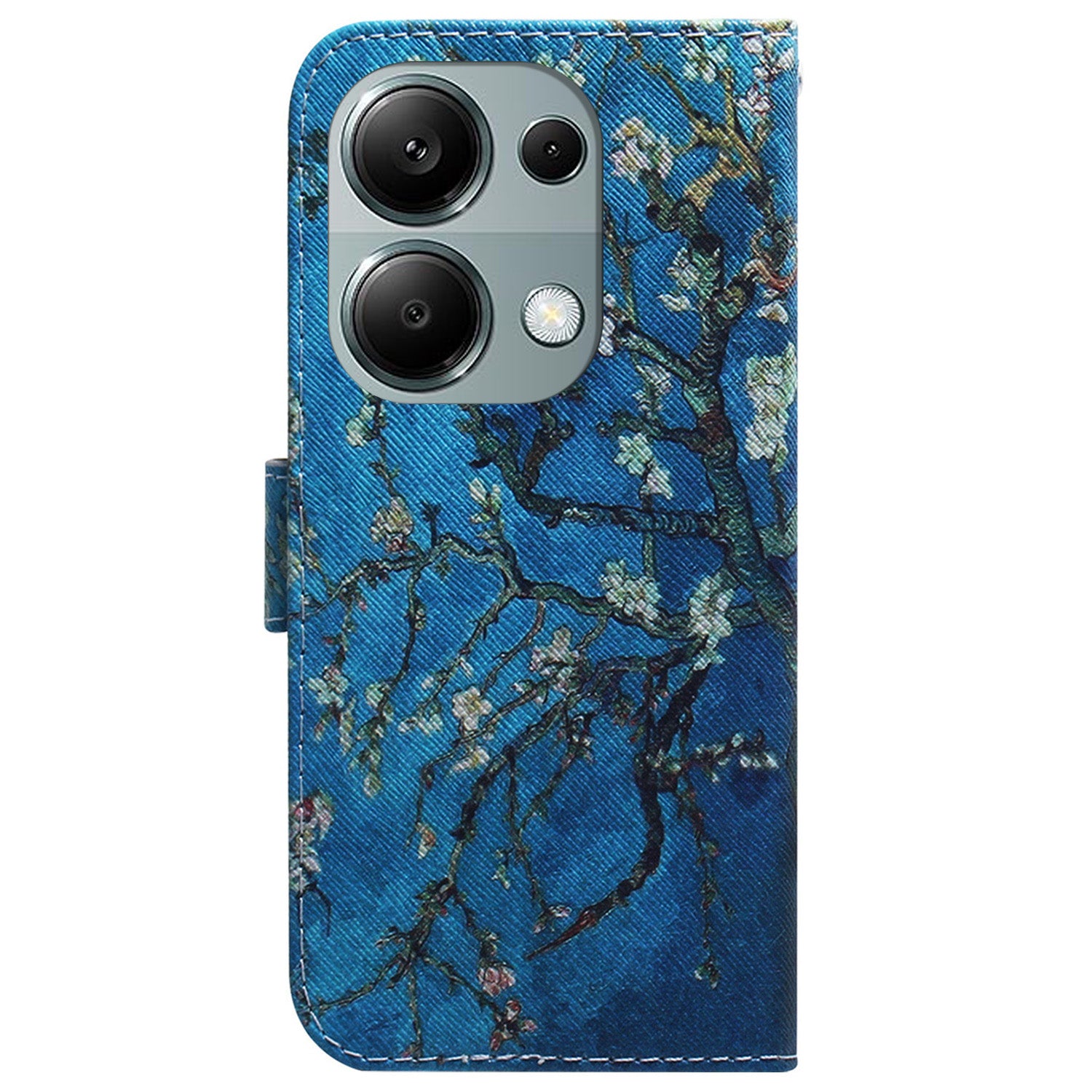For Xiaomi Redmi Note 13 Pro 4G / Poco M6 Pro 4G Case Drop-proof Pattern Printing Card Slots Phone Cover