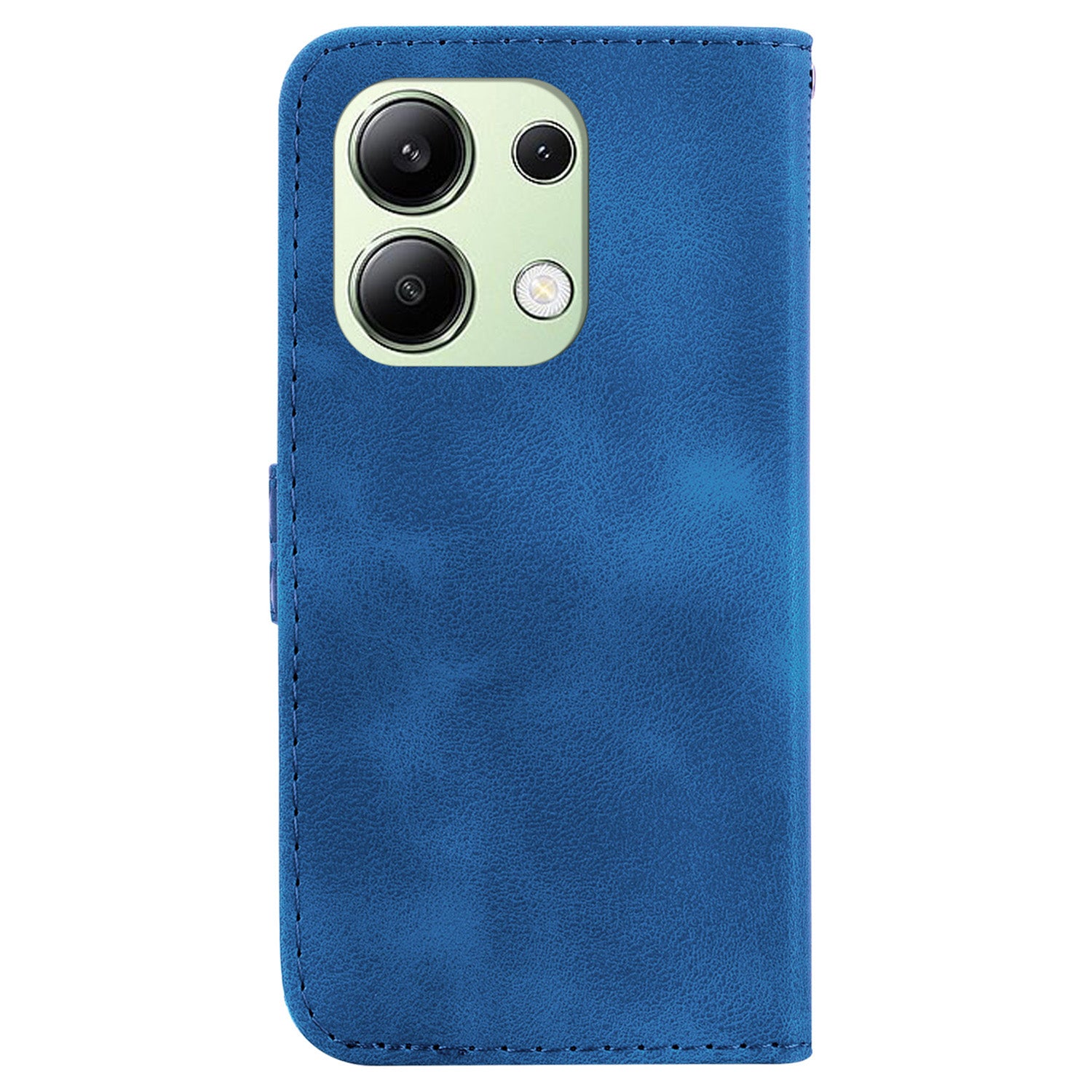For Xiaomi Redmi Note 13 4G Leather Case Phone Wallet Cover 7-Shape Imprint