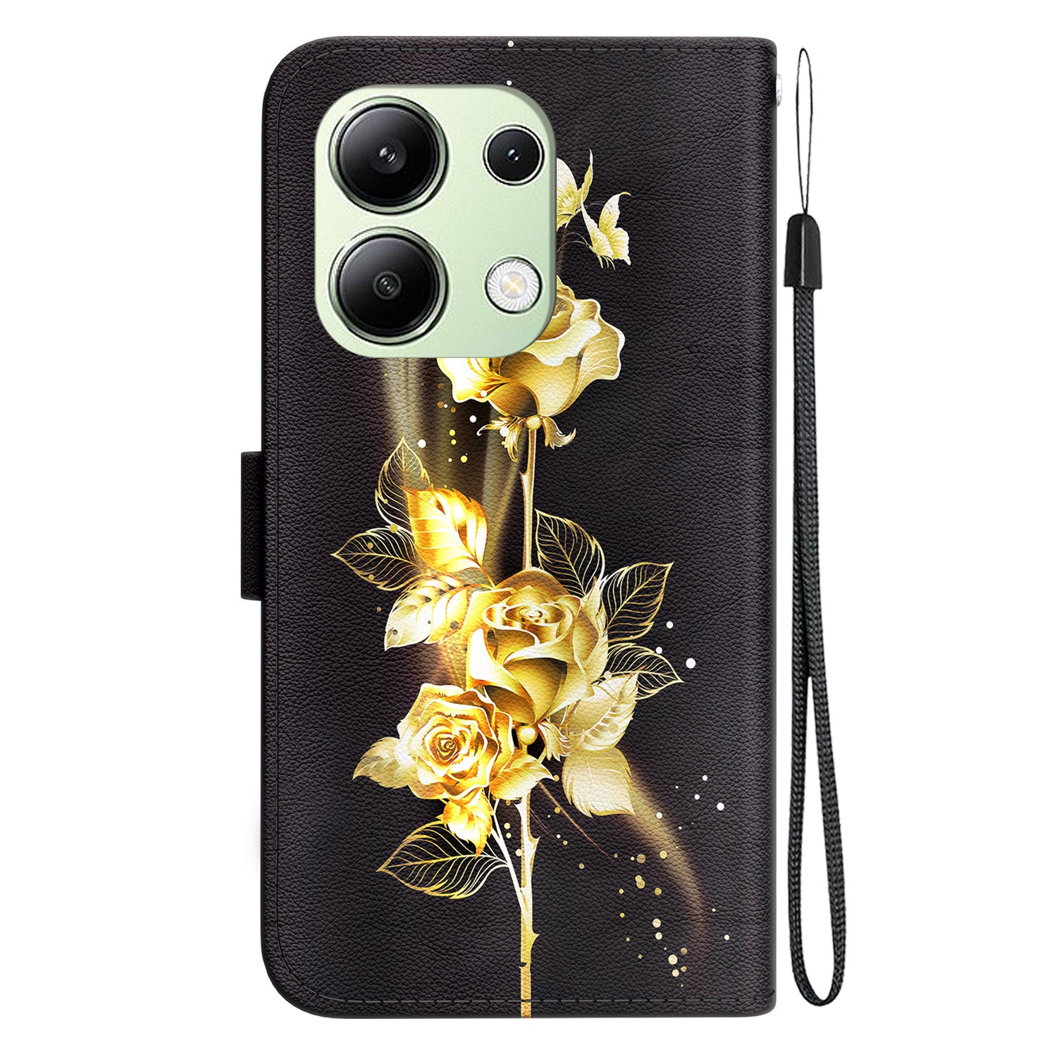 For Xiaomi Redmi Note 13 4G Wallet Case Pattern Printing Leather Phone Cover