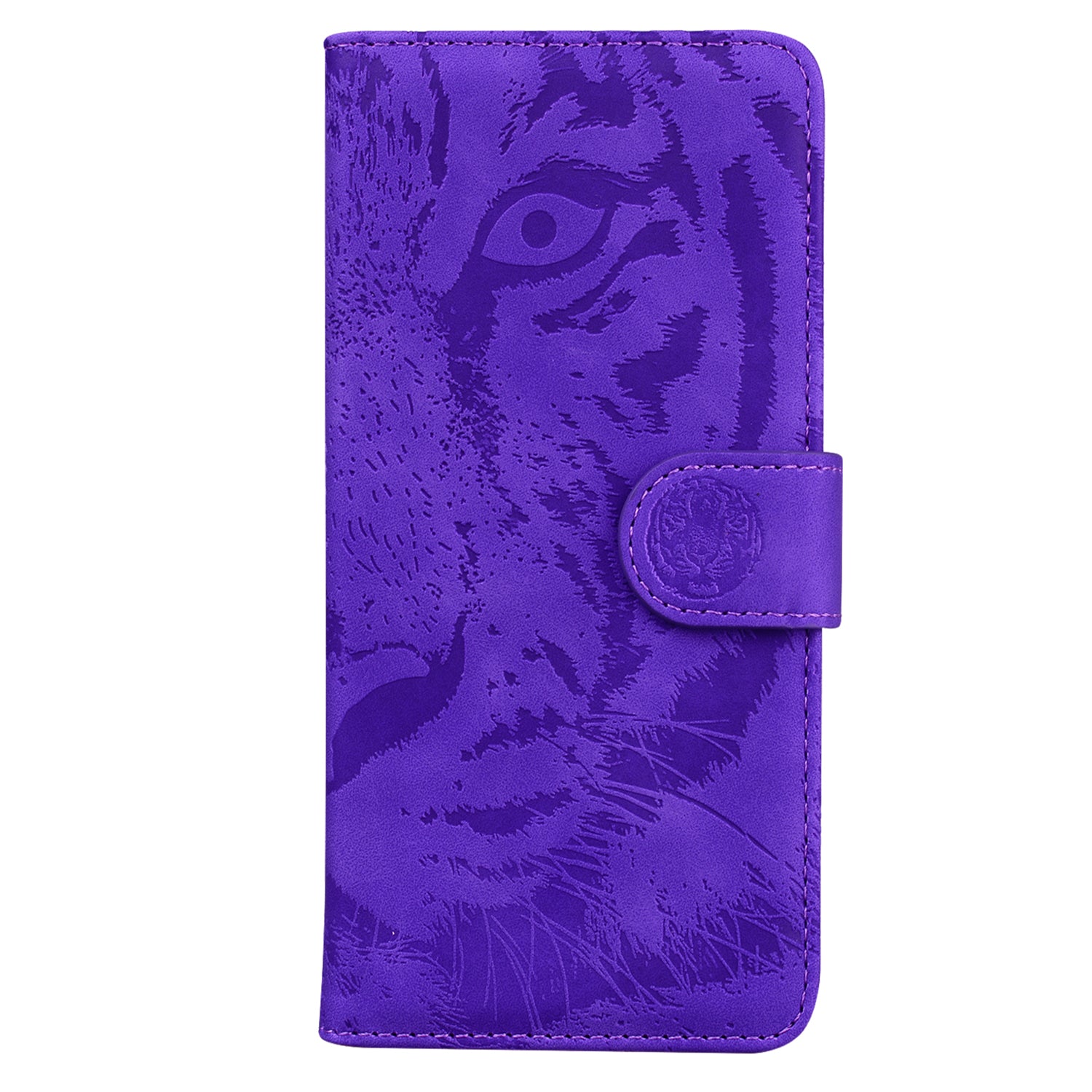 For Xiaomi Redmi Note 13 4G Wallet Case Tiger Pattern PU Leather Phone Cover