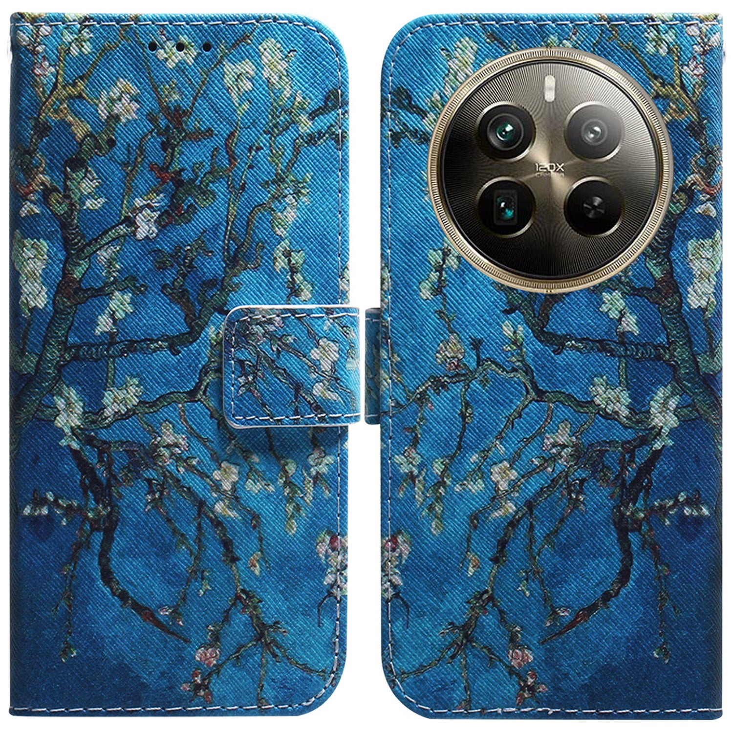 For Realme 12 Pro 5G / 12 Pro+ 5G Leather Case Pattern Printing Protective Phone Cover