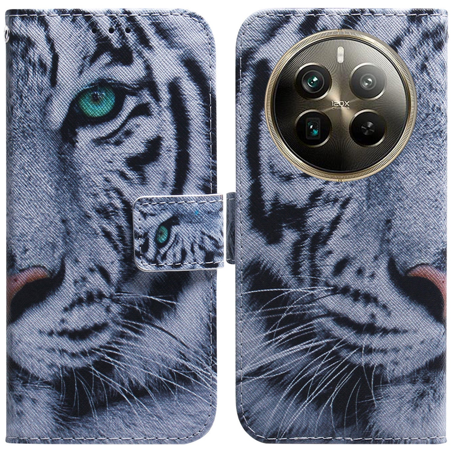 For Realme 12 Pro 5G / 12 Pro+ 5G Leather Case Pattern Printing Protective Phone Cover