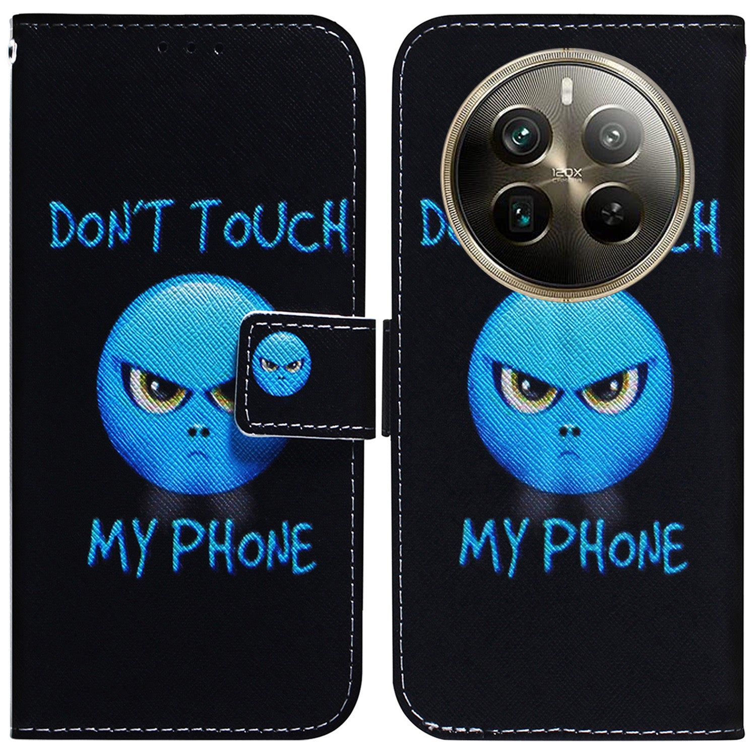 For Realme 12 Pro 5G / 12 Pro+ 5G Leather Case Pattern Printing Protective Phone Cover