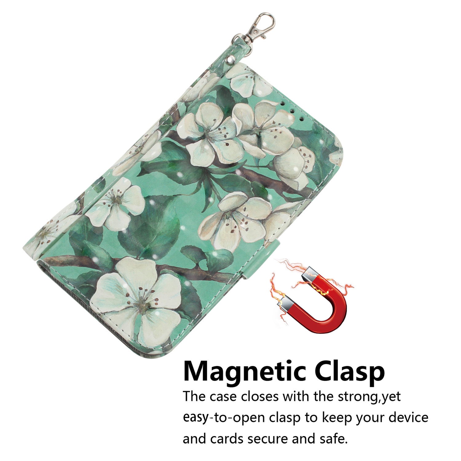 For Realme 12 Pro 5G / 12 Pro+ 5G Wallet Case Pattern Printed Leather Cover with Strap