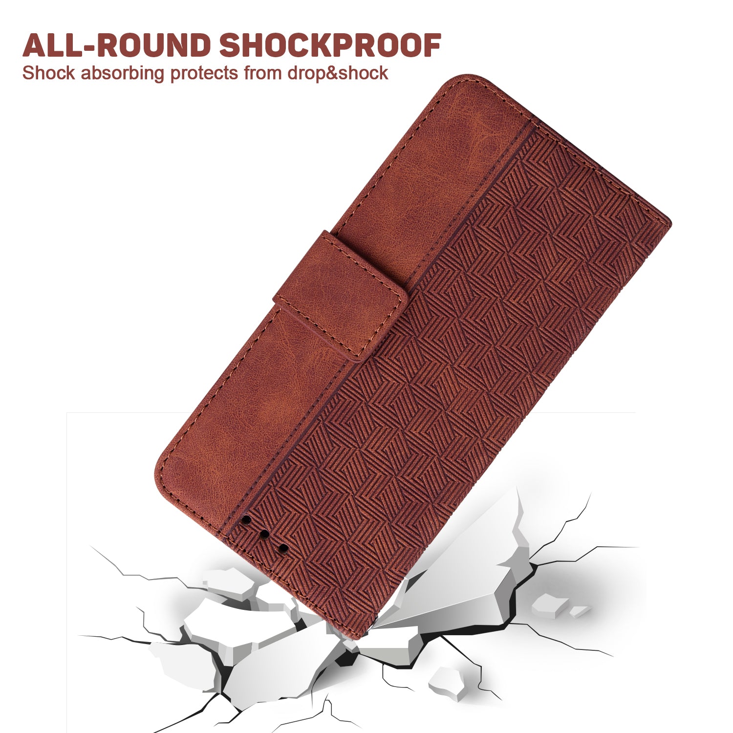 For Realme 12 Pro 5G / 12 Pro+ 5G Wallet Case Geometry Leather Phone Cover